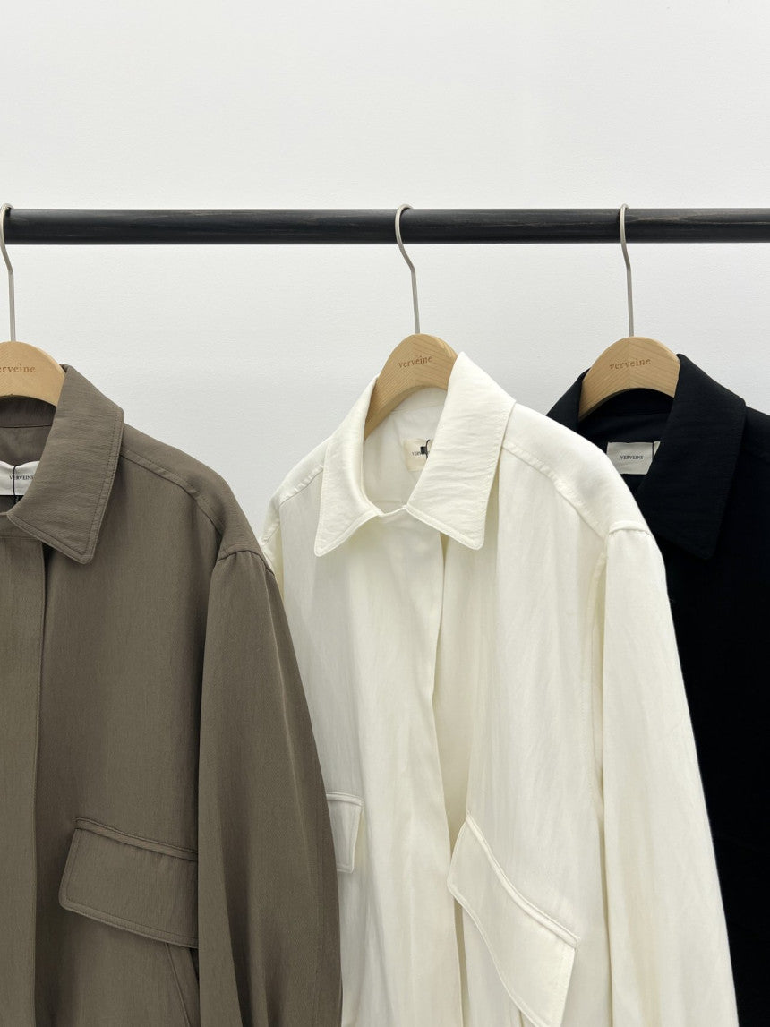 Fizt lyocell blouson-3col