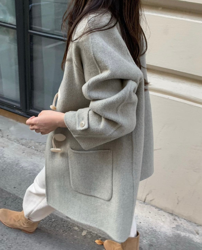 duffle handmade coat-3col