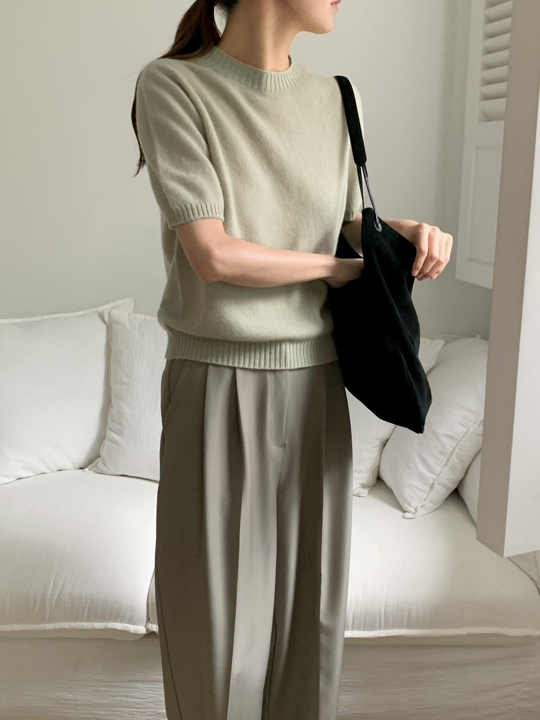 Room and half wholega knit-6col