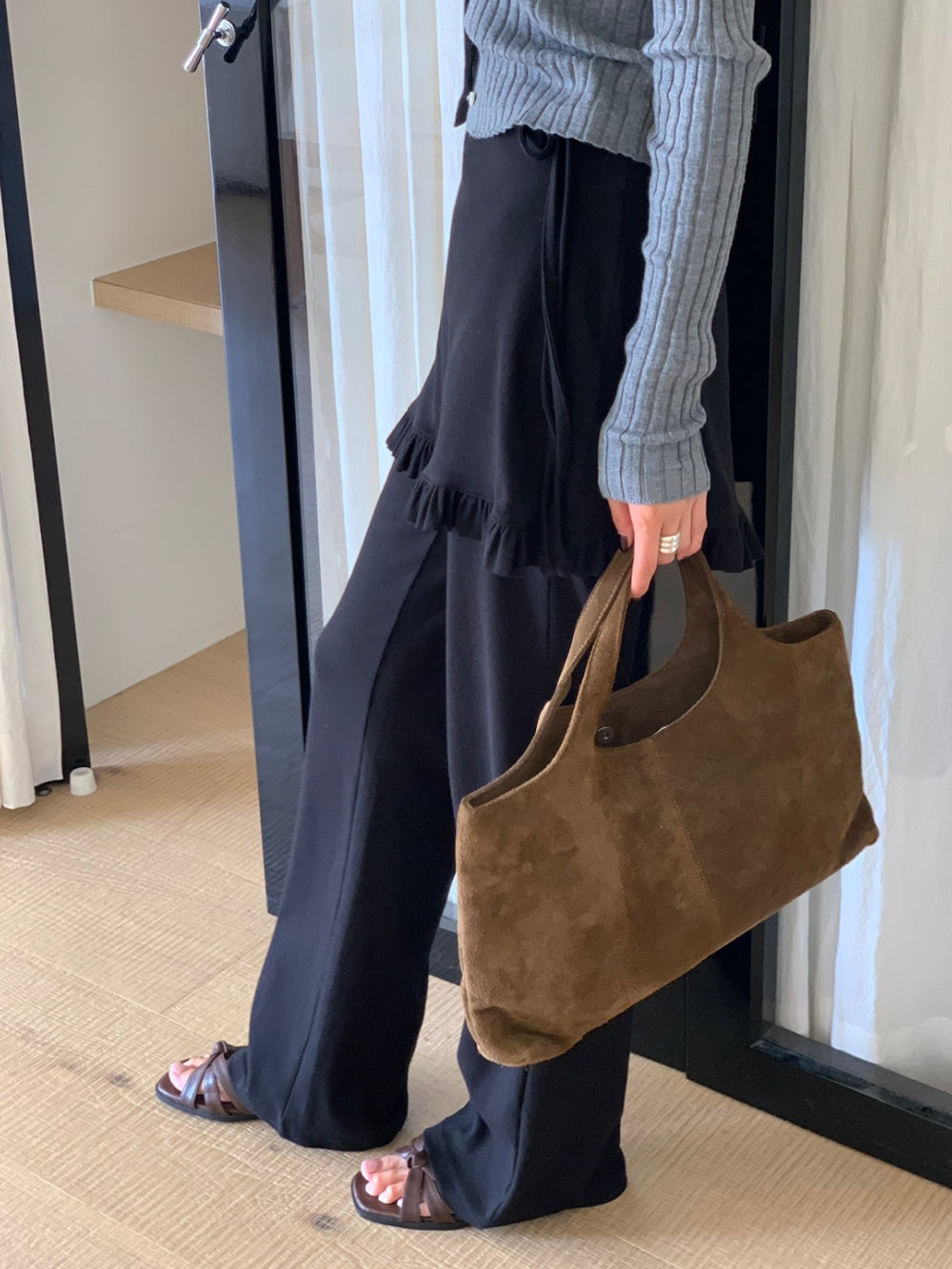 Pov skirt pants-2col