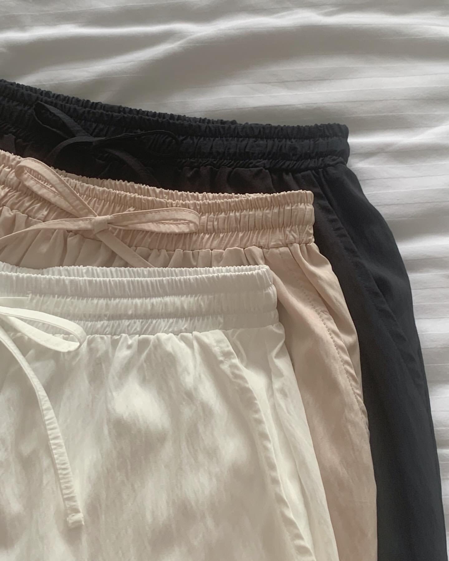 liter sandy nylon pants-3col