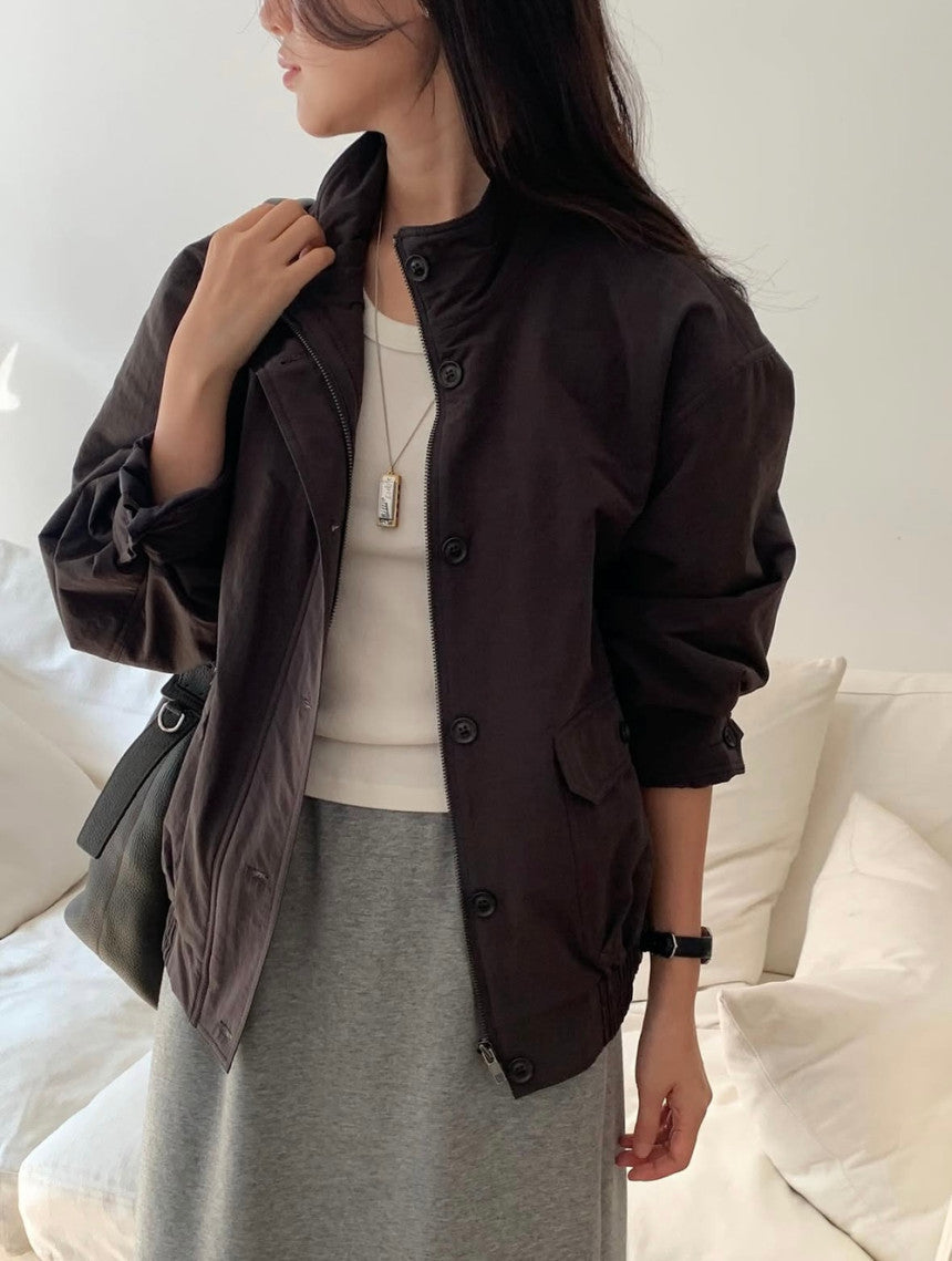 Mus blouson-2col