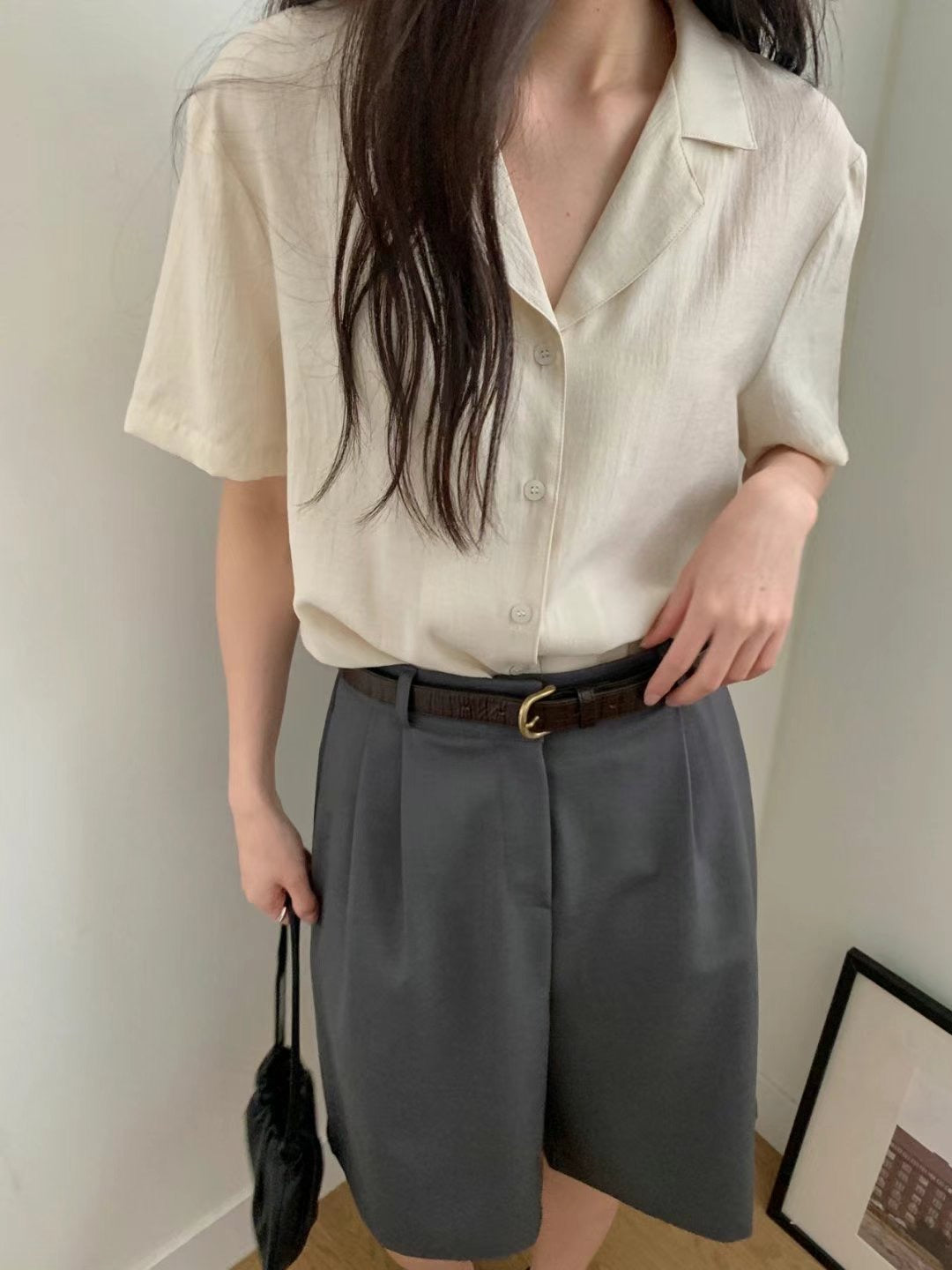 Apple blouse-3col