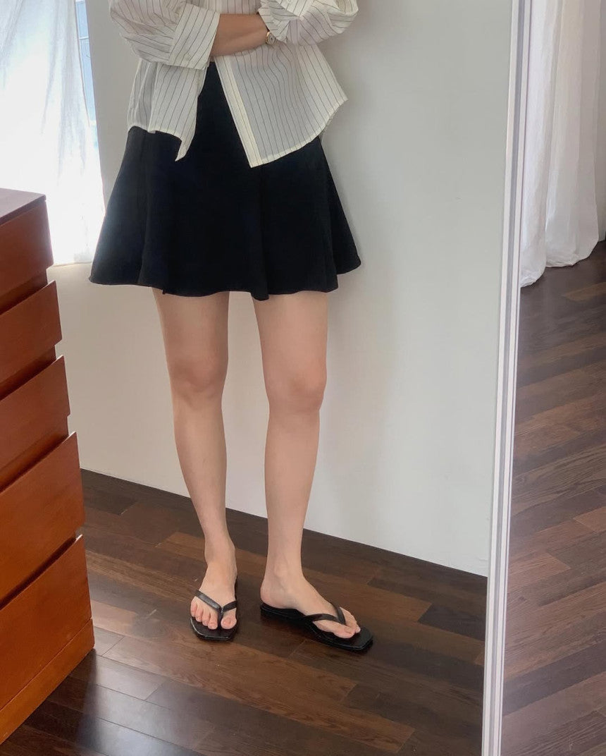 liter ferrier puff blouse-2col