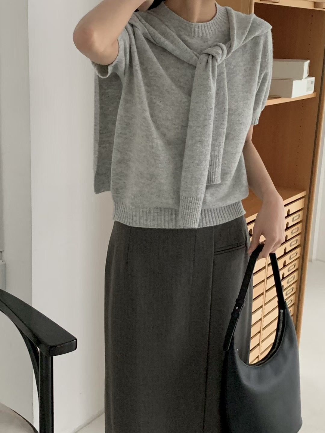 Room and half wholega knit-6col