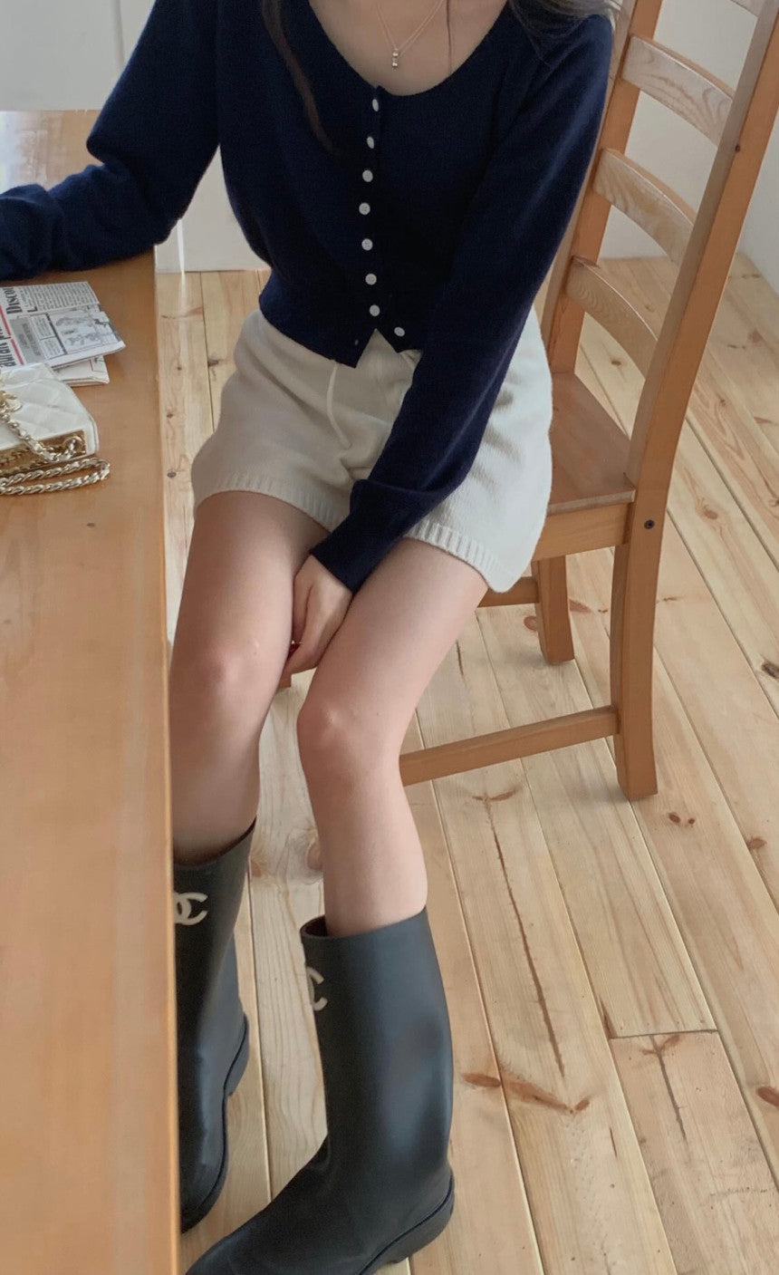 Ez knit shorts-4col