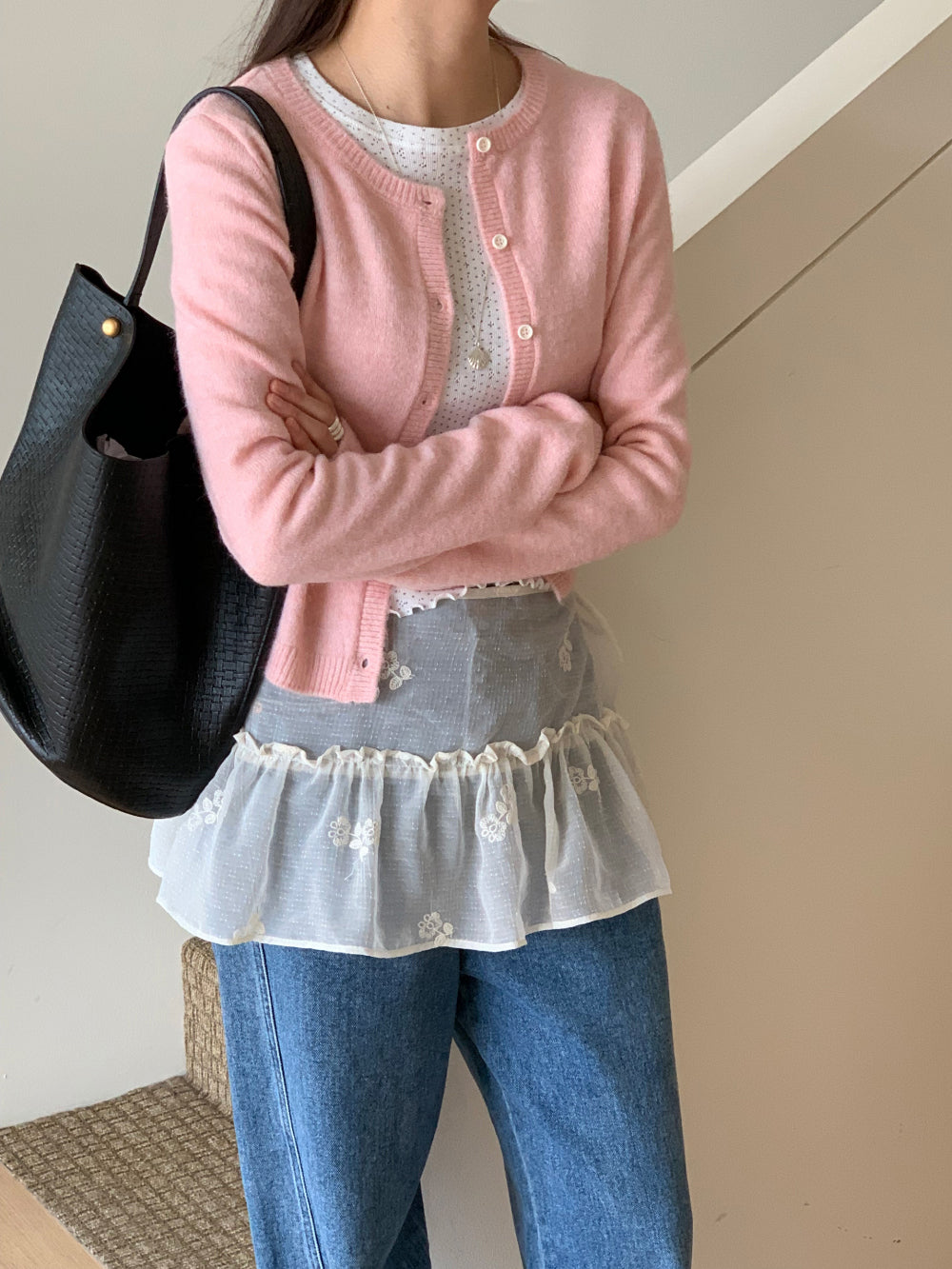 Misty Layered skirt-2col