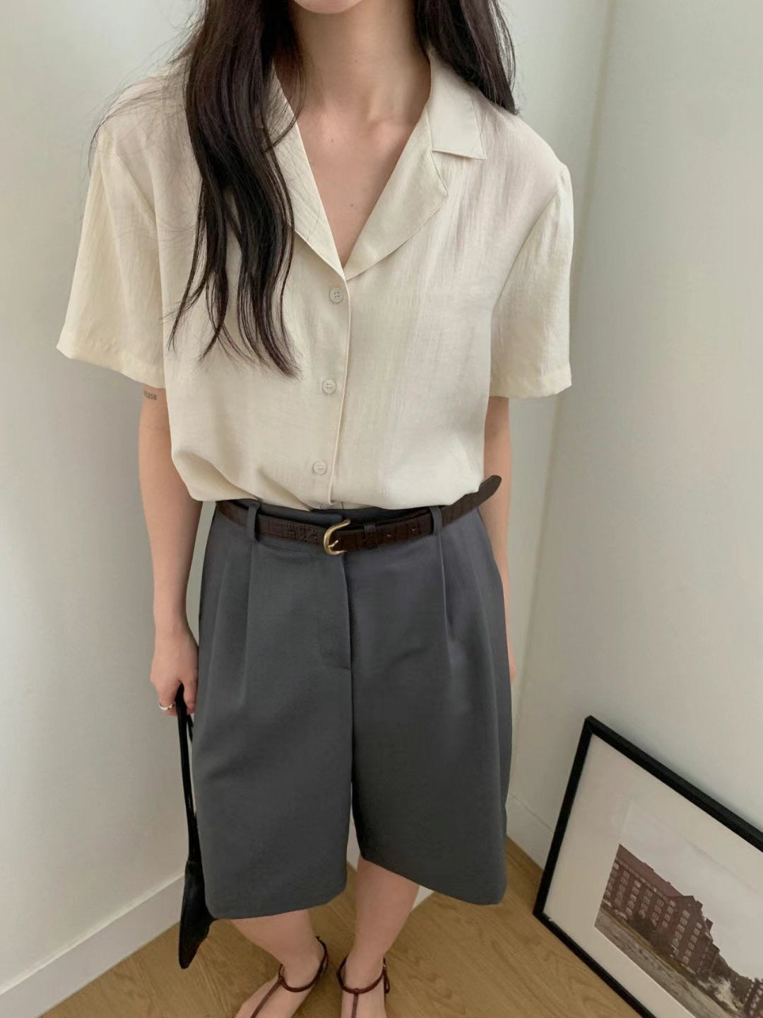 Apple blouse-3col
