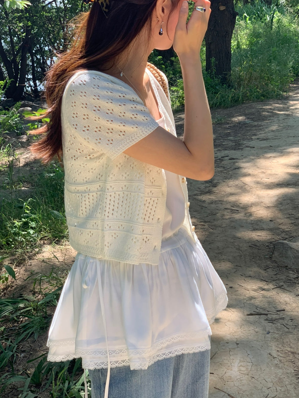 Flute cardigan-3col