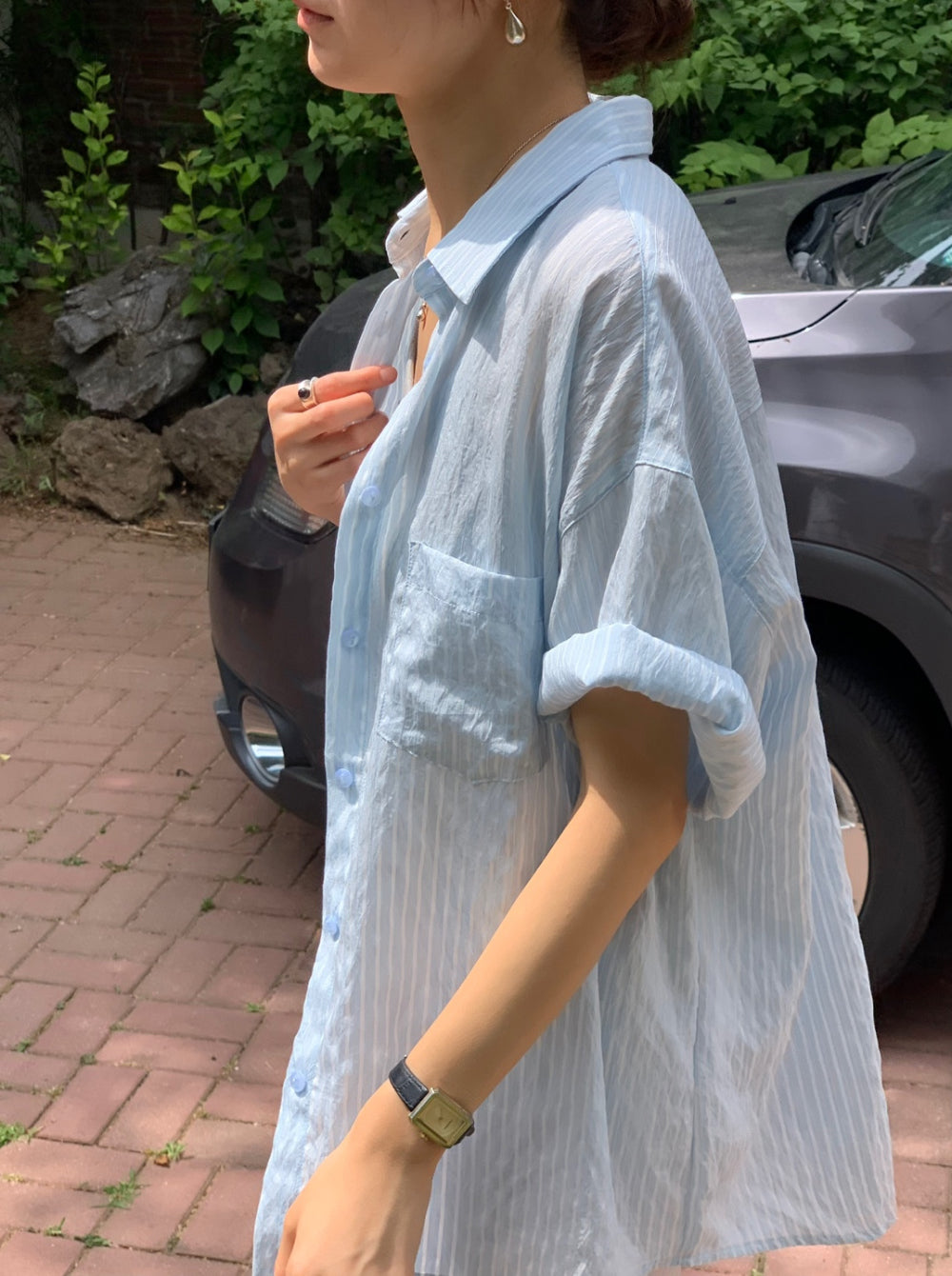 Blusher shirt-3col