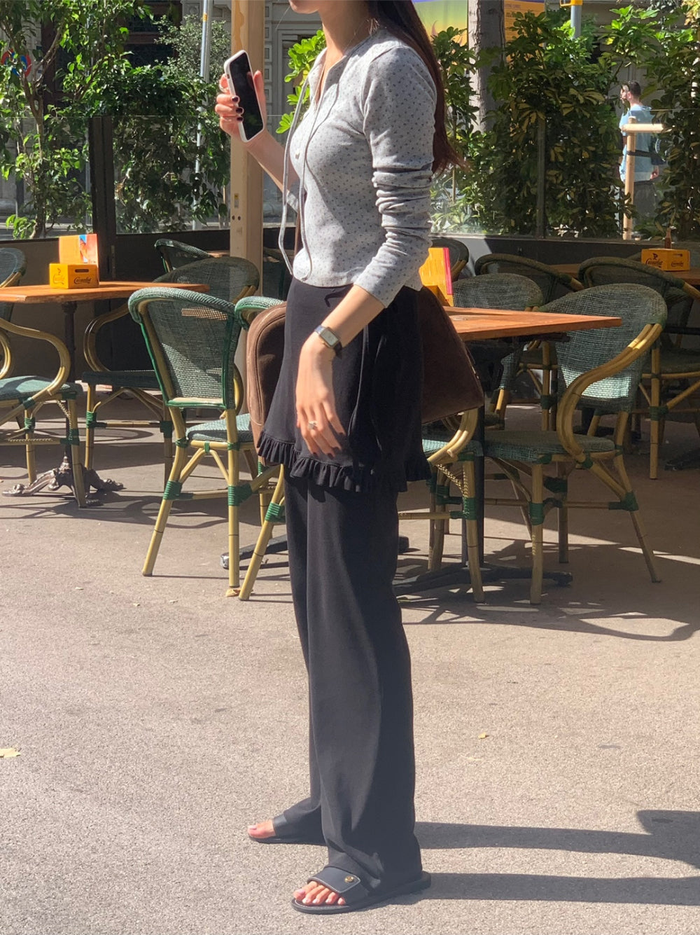 Pov skirt pants-2col