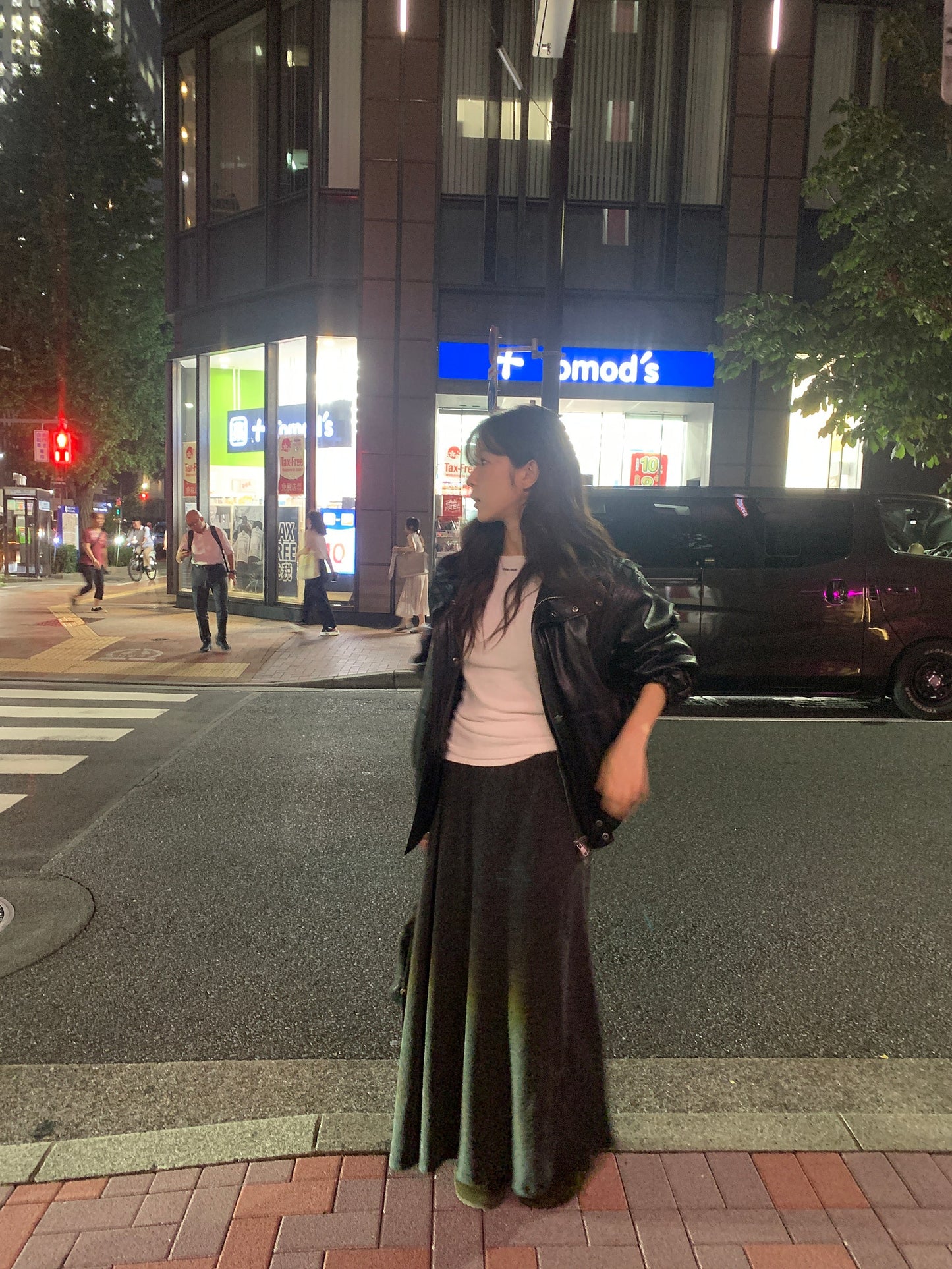 Angora wool skirt-2col