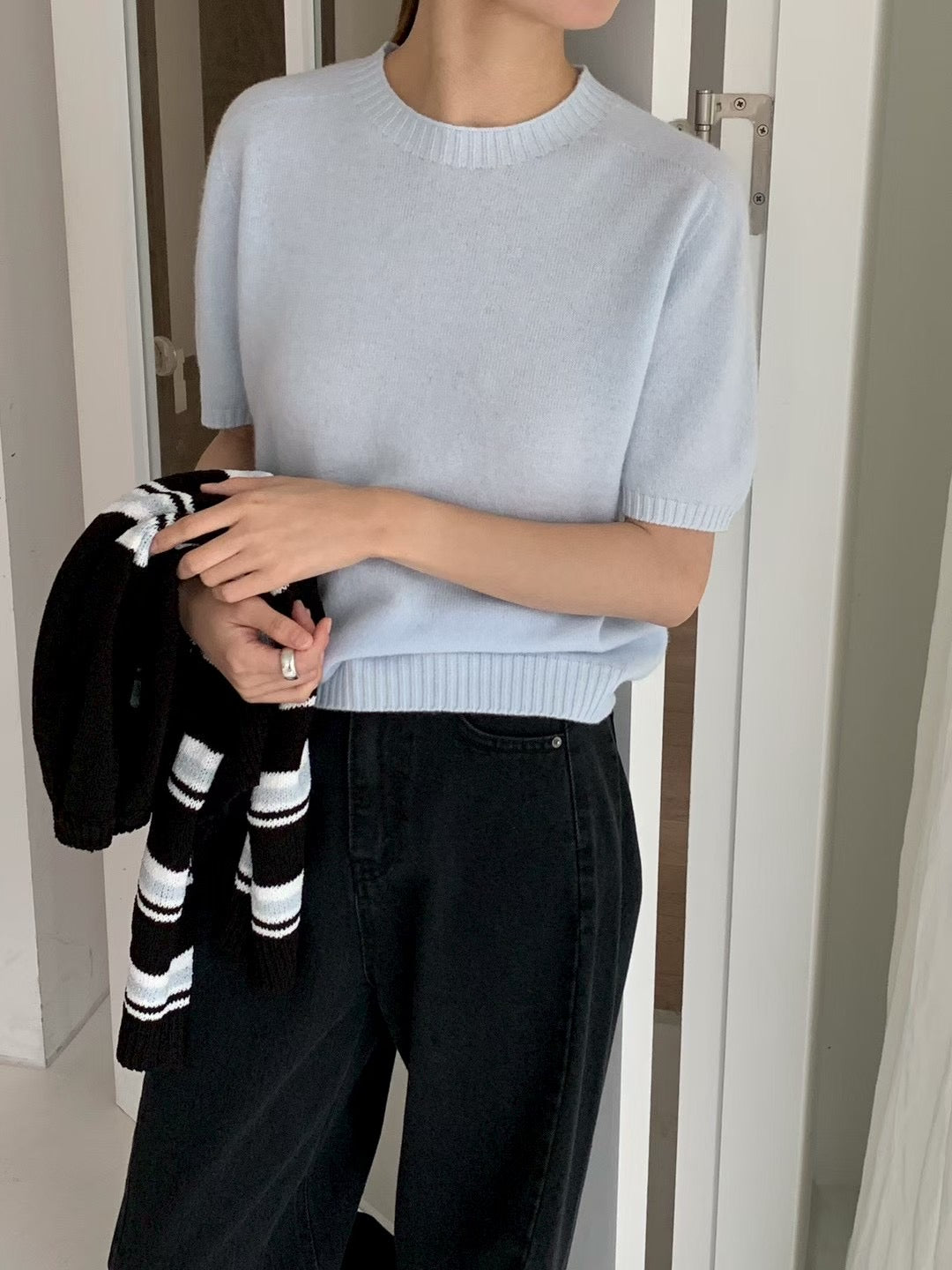 Room and half wholega knit-6col