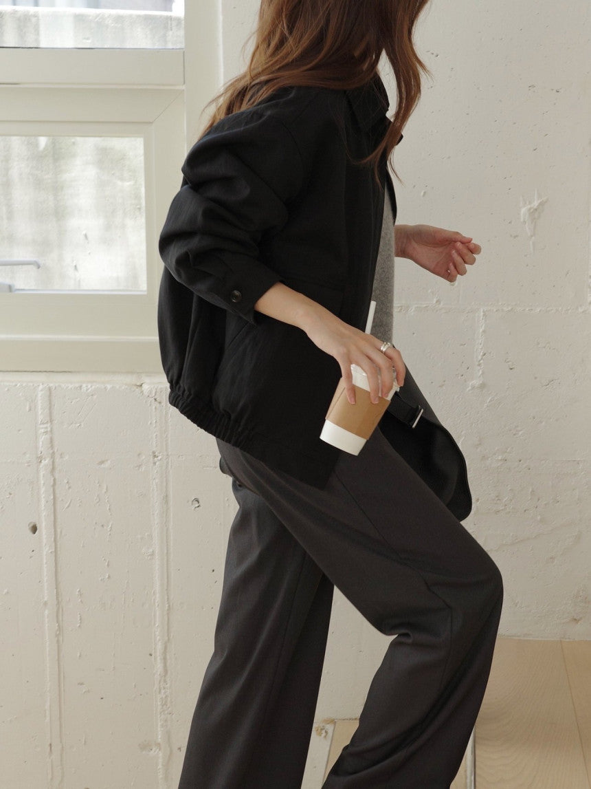 Fizt lyocell blouson-3col