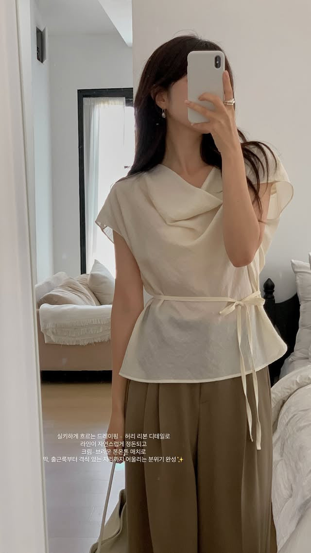 Uzu blouse-4col