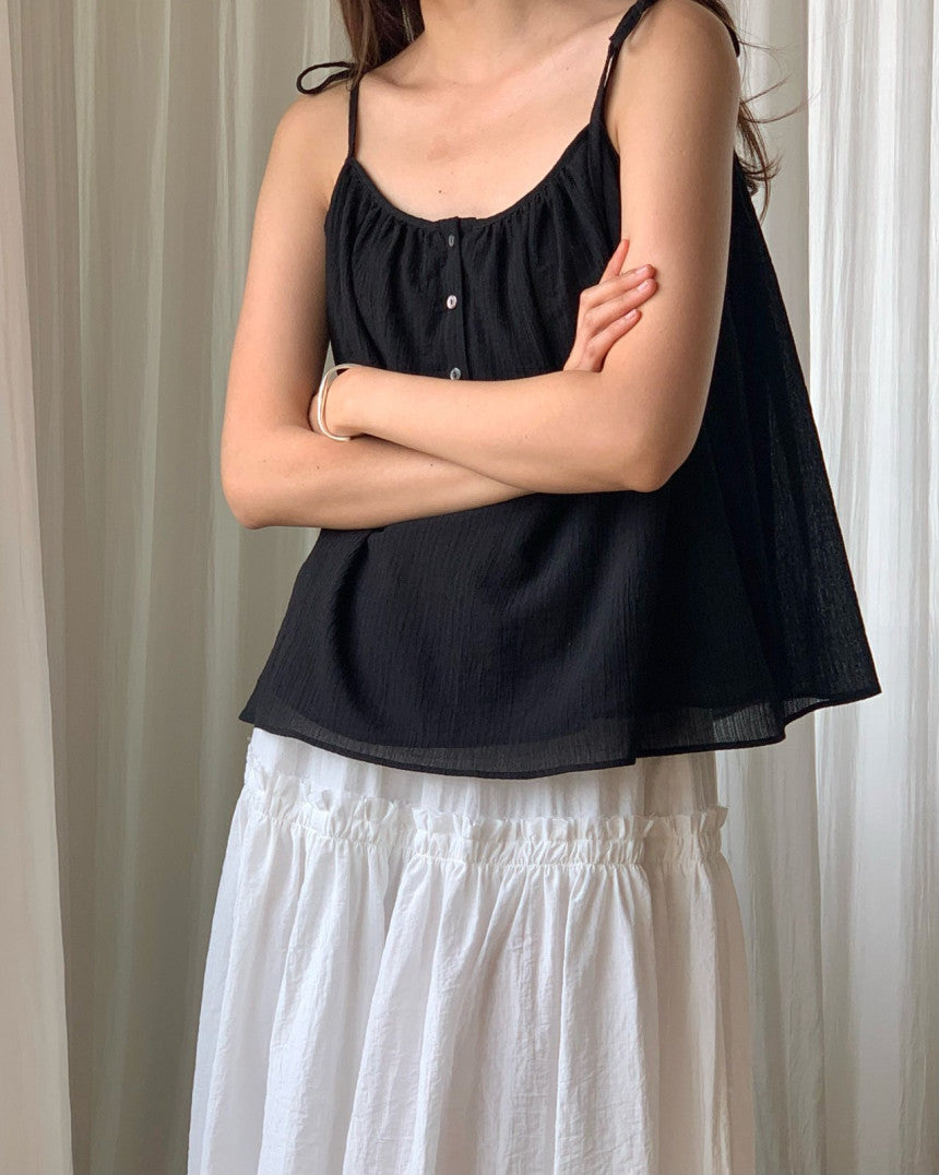 Elysee button sl blouse-2col