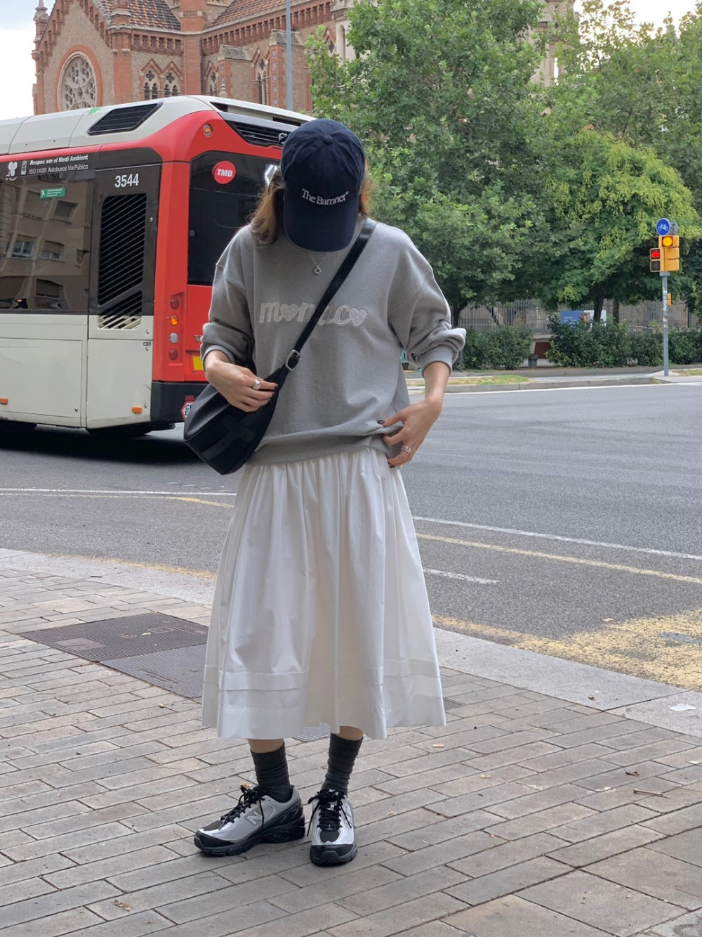 oatmeal即納 Monaco lace MTM-4col