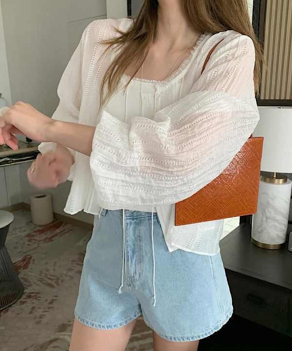 ILLIT cardigan blouse