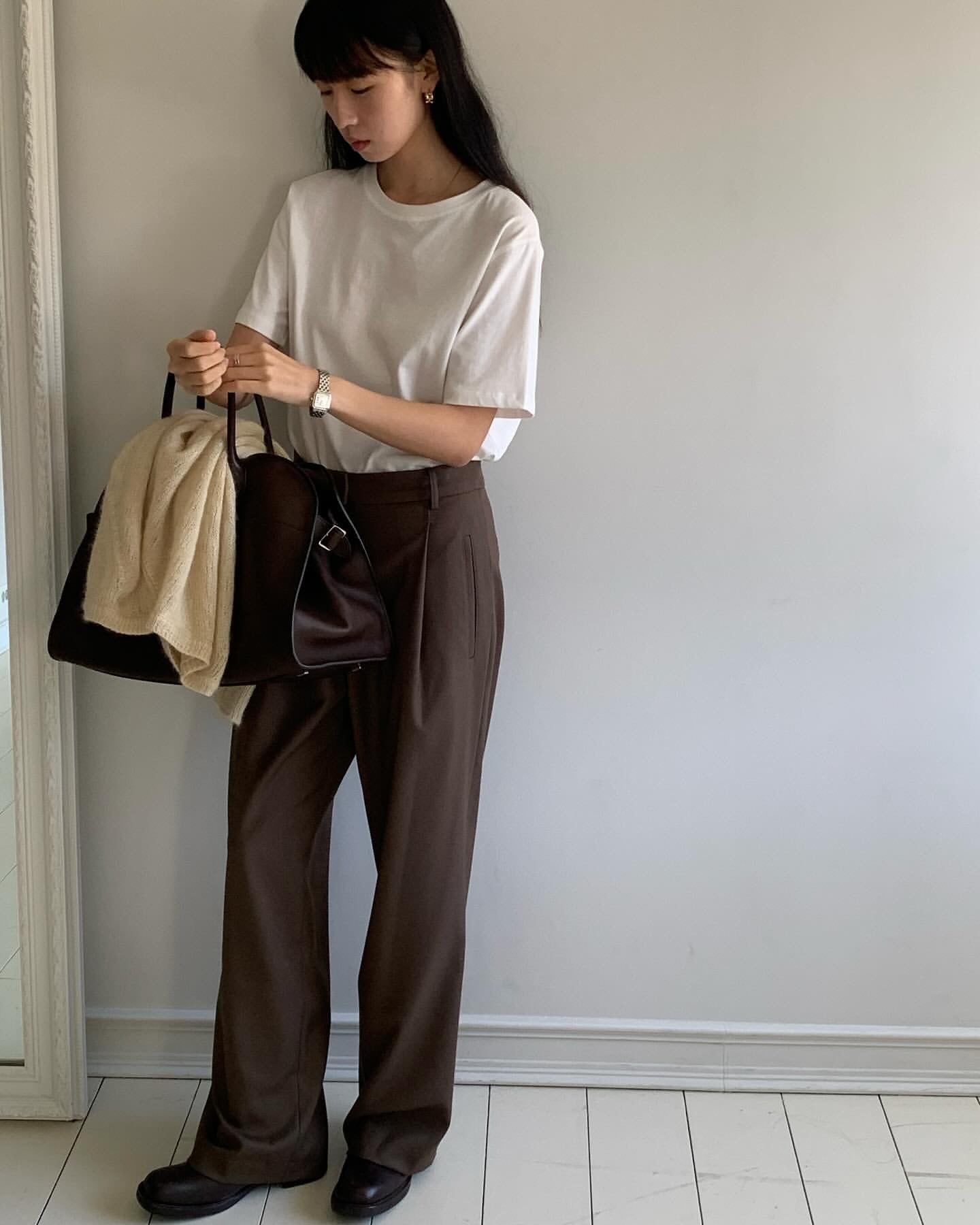 Sale black即納 Epi slacks-3col