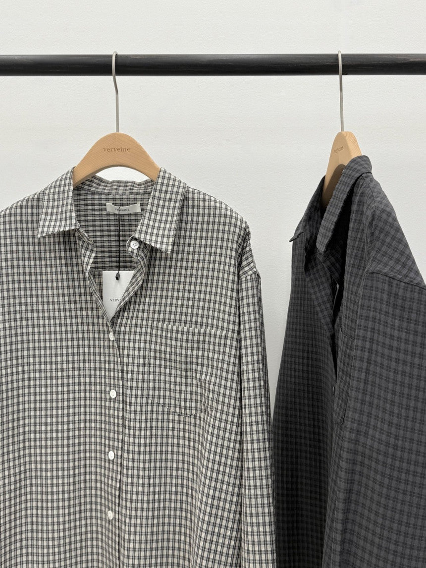 Paddington check shirt-2col