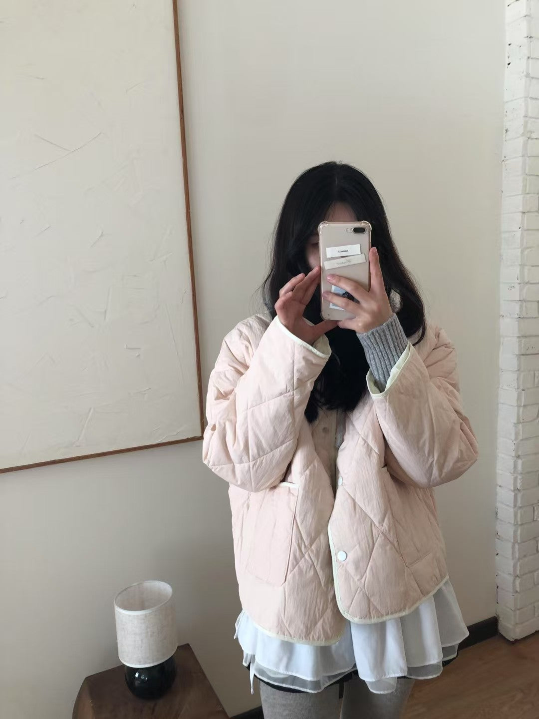Roro lightweight padded jacket-2col