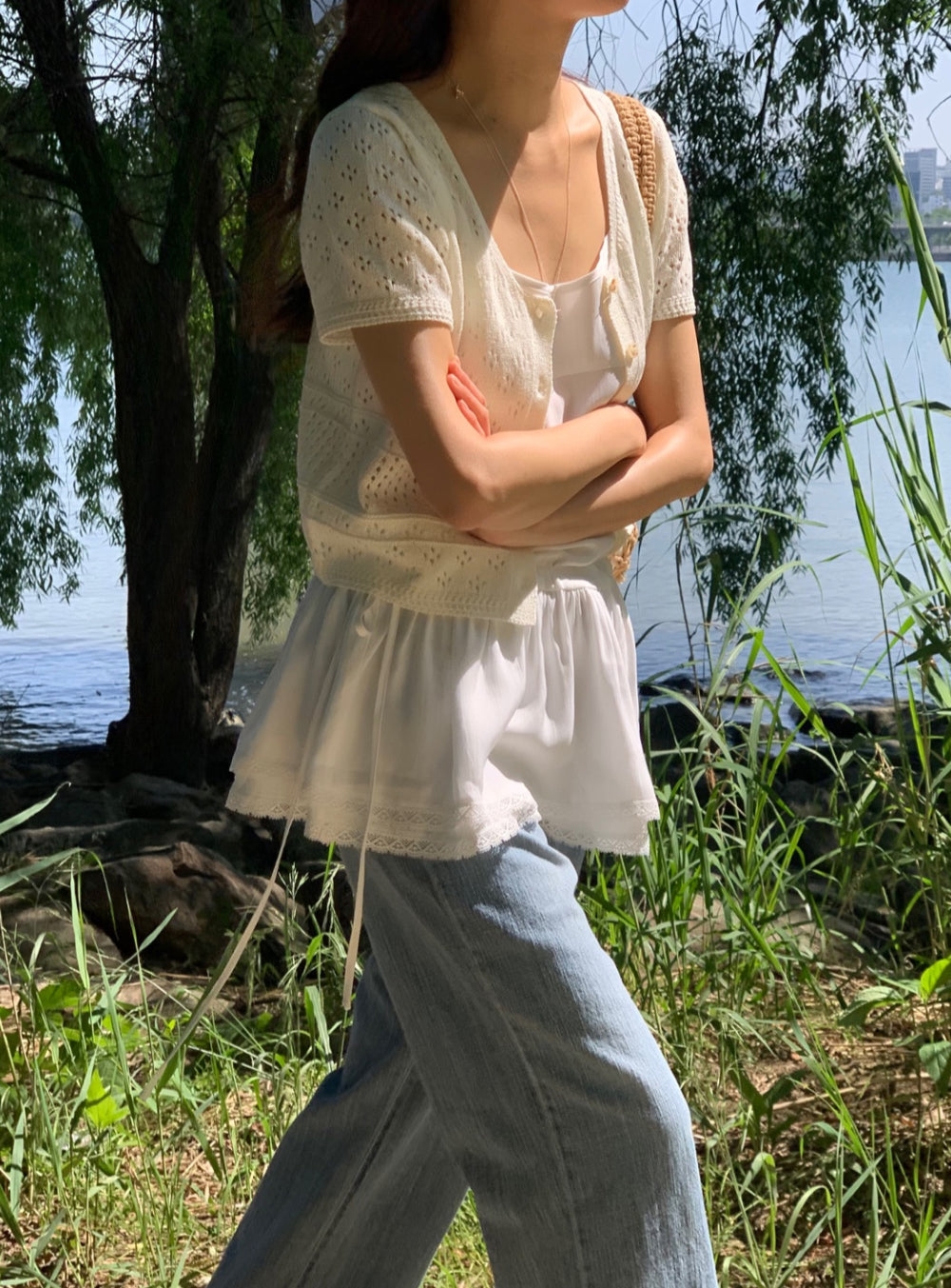Flute cardigan-3col
