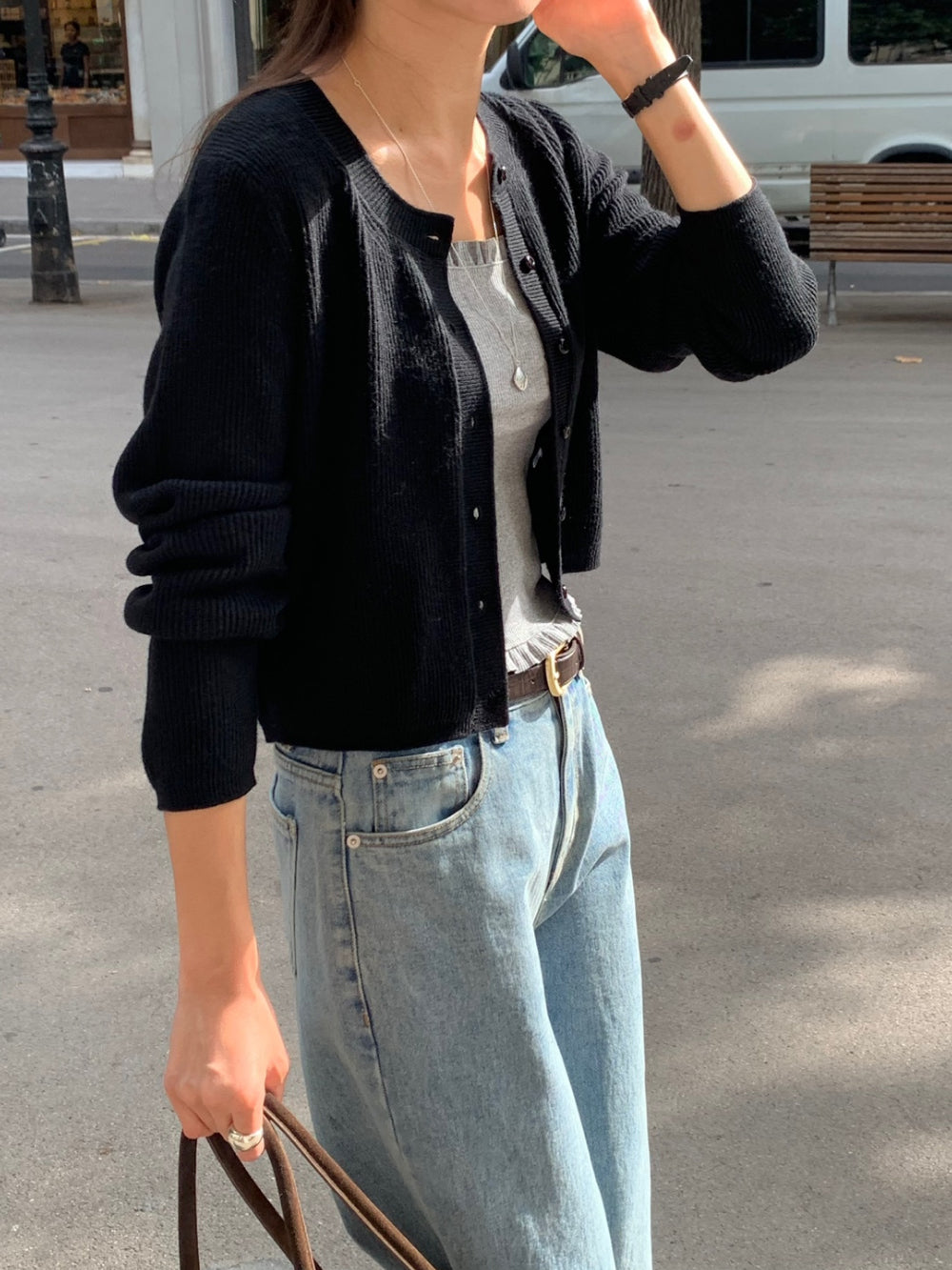 Kushi cardigan-4col