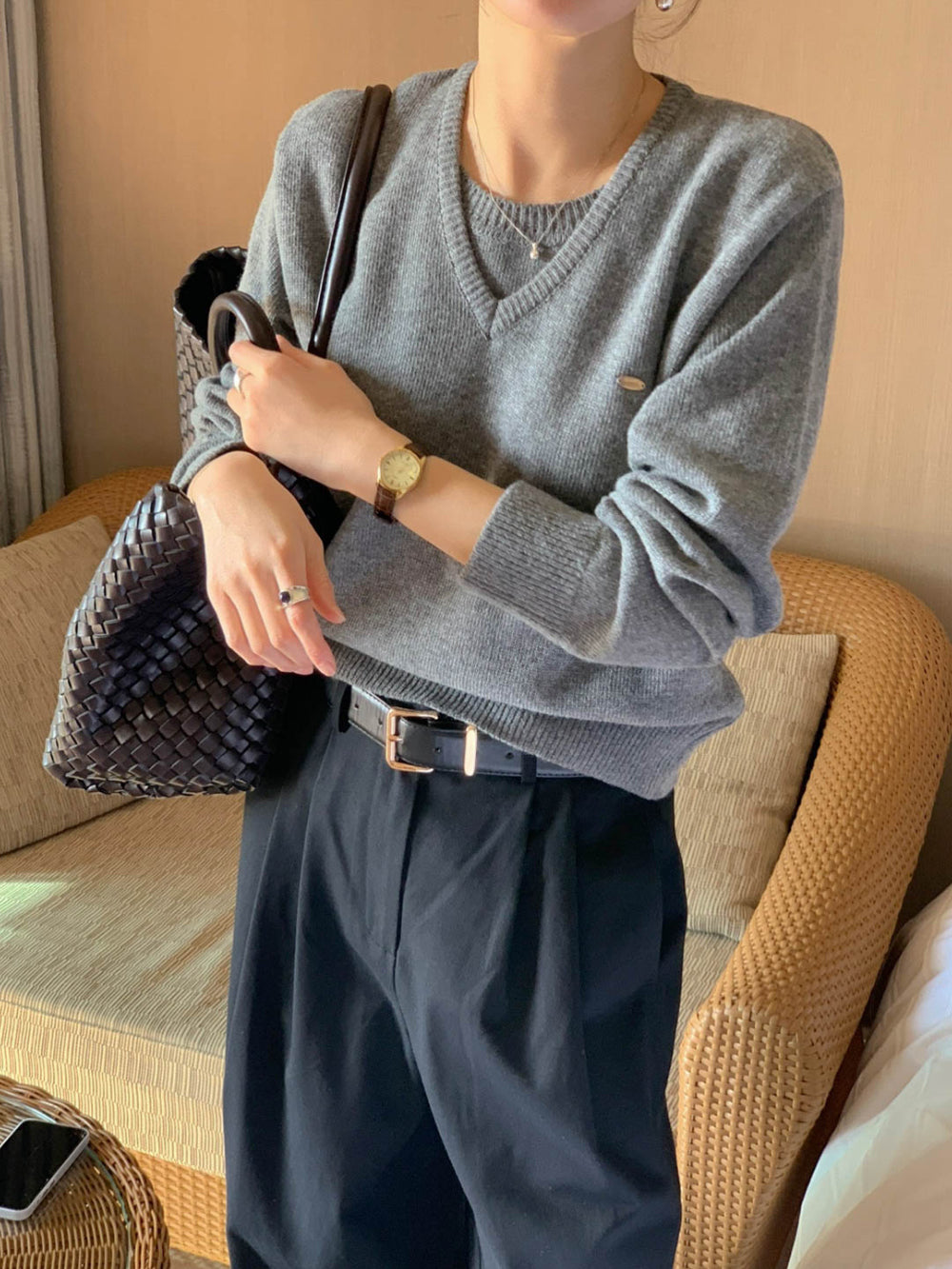 Ash knit-4col