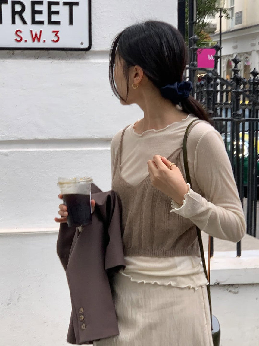 Mohair bustier-3col