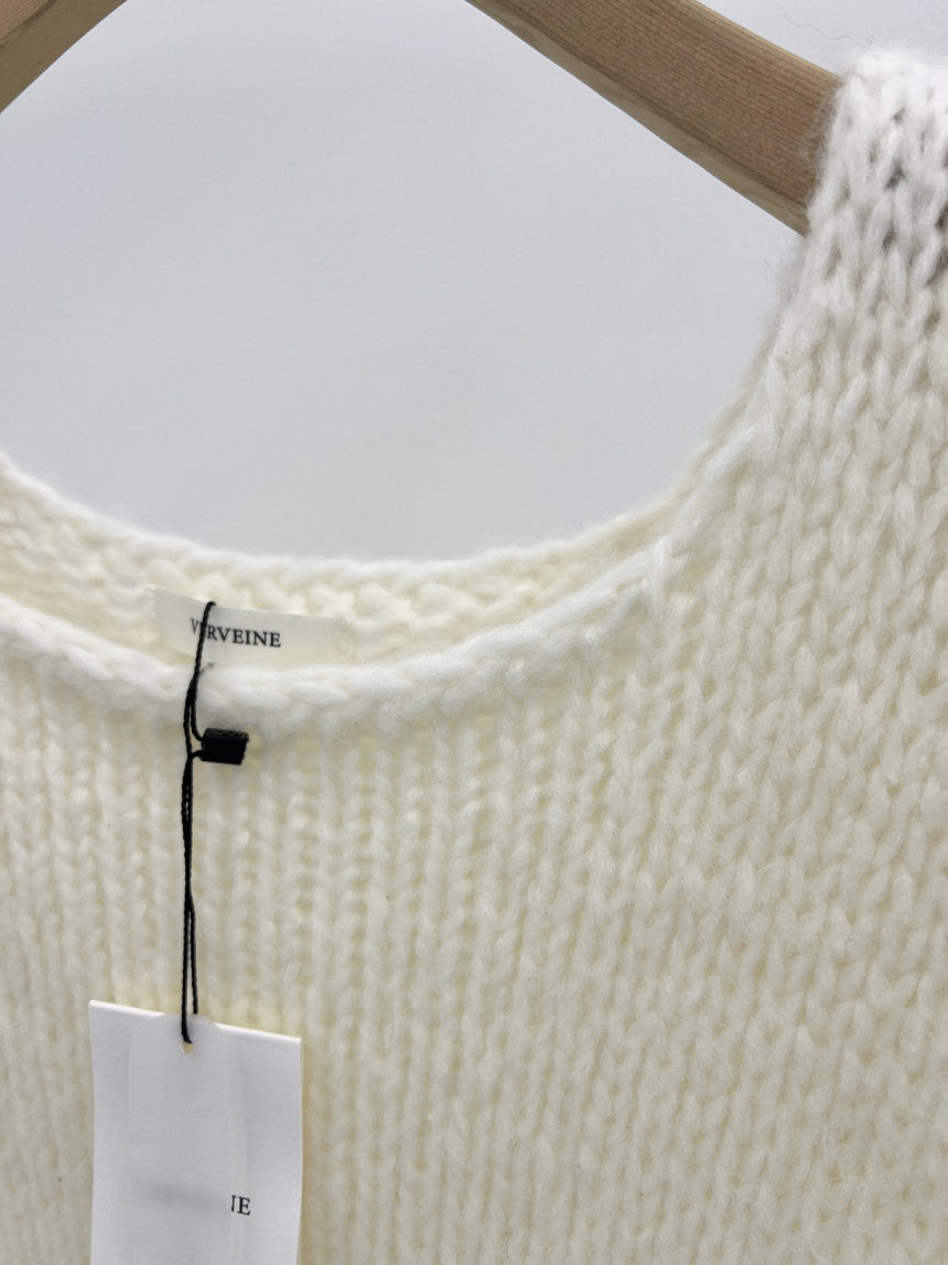 Oslo bulky wool half knit-2col