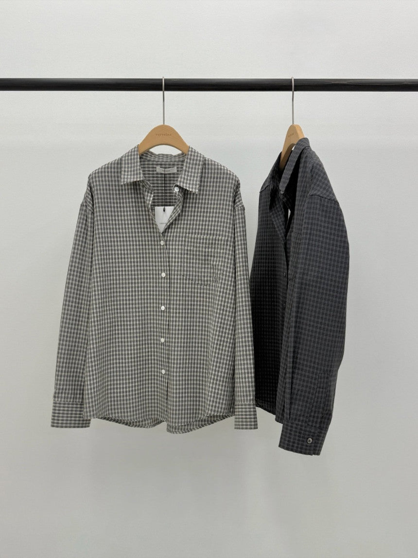 Paddington check shirt-2col