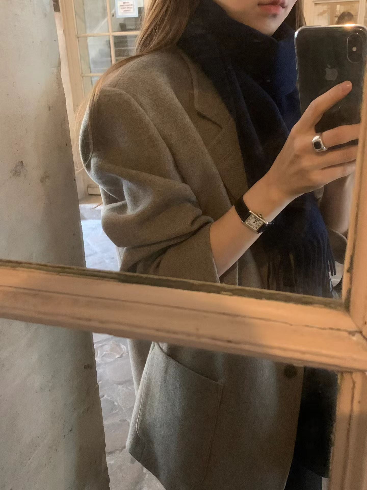 Ounce farb wool jacket-2col