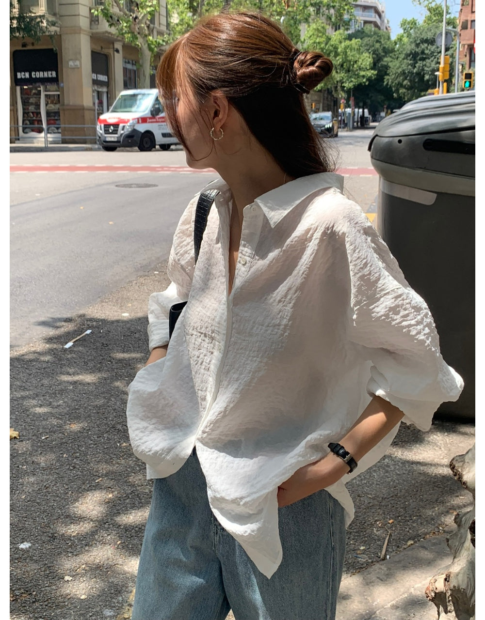 Shine shirt-2col
