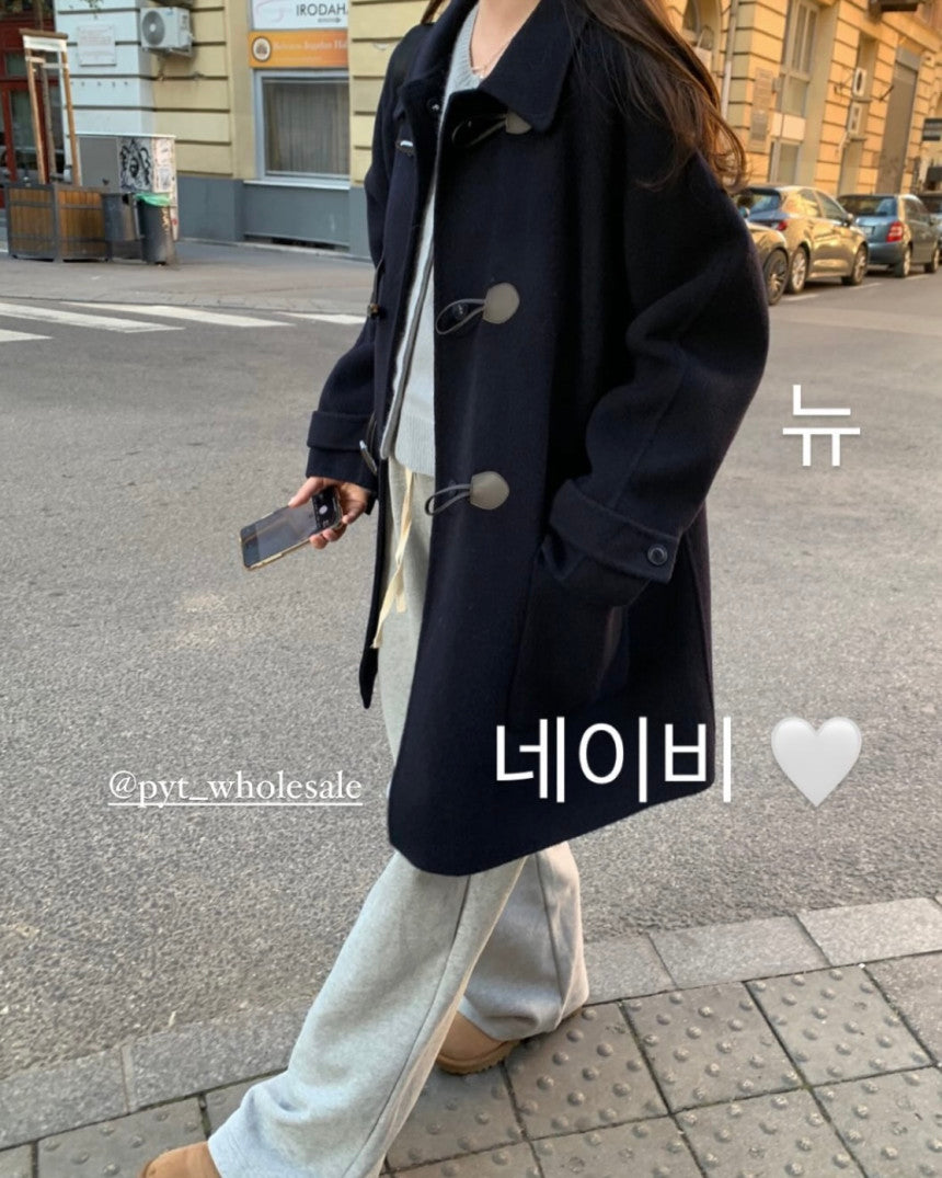 duffle handmade coat-3col
