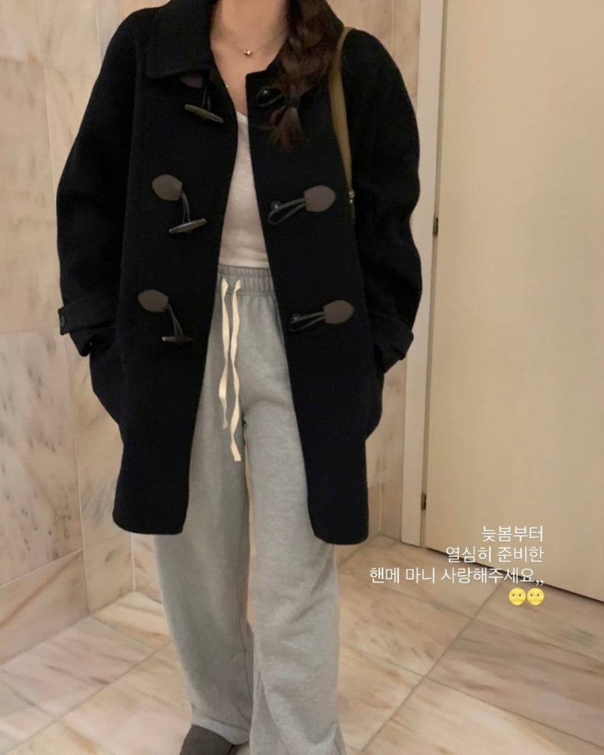 duffle handmade coat-3col