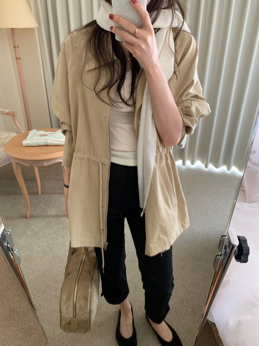 Half-string field jacket-2col