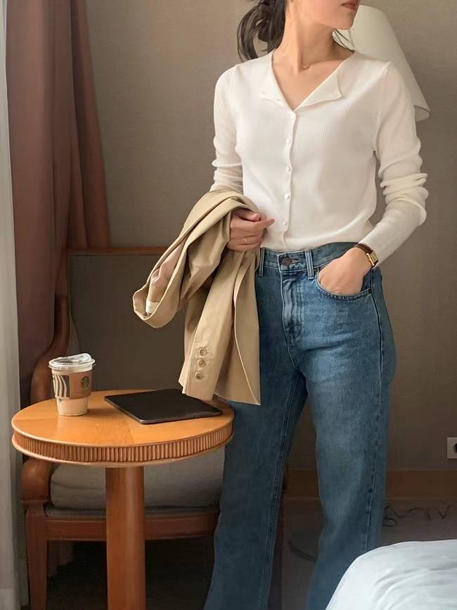 Ounce dariya rib cardigan-5col