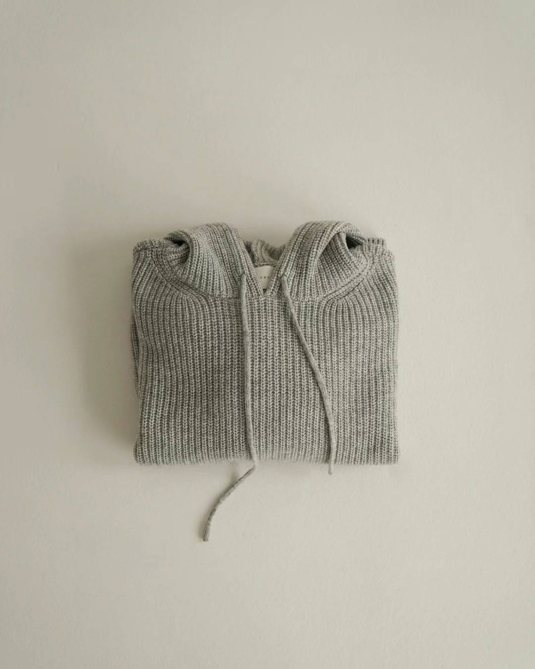 Ounce dover hatchi hood knit-2col