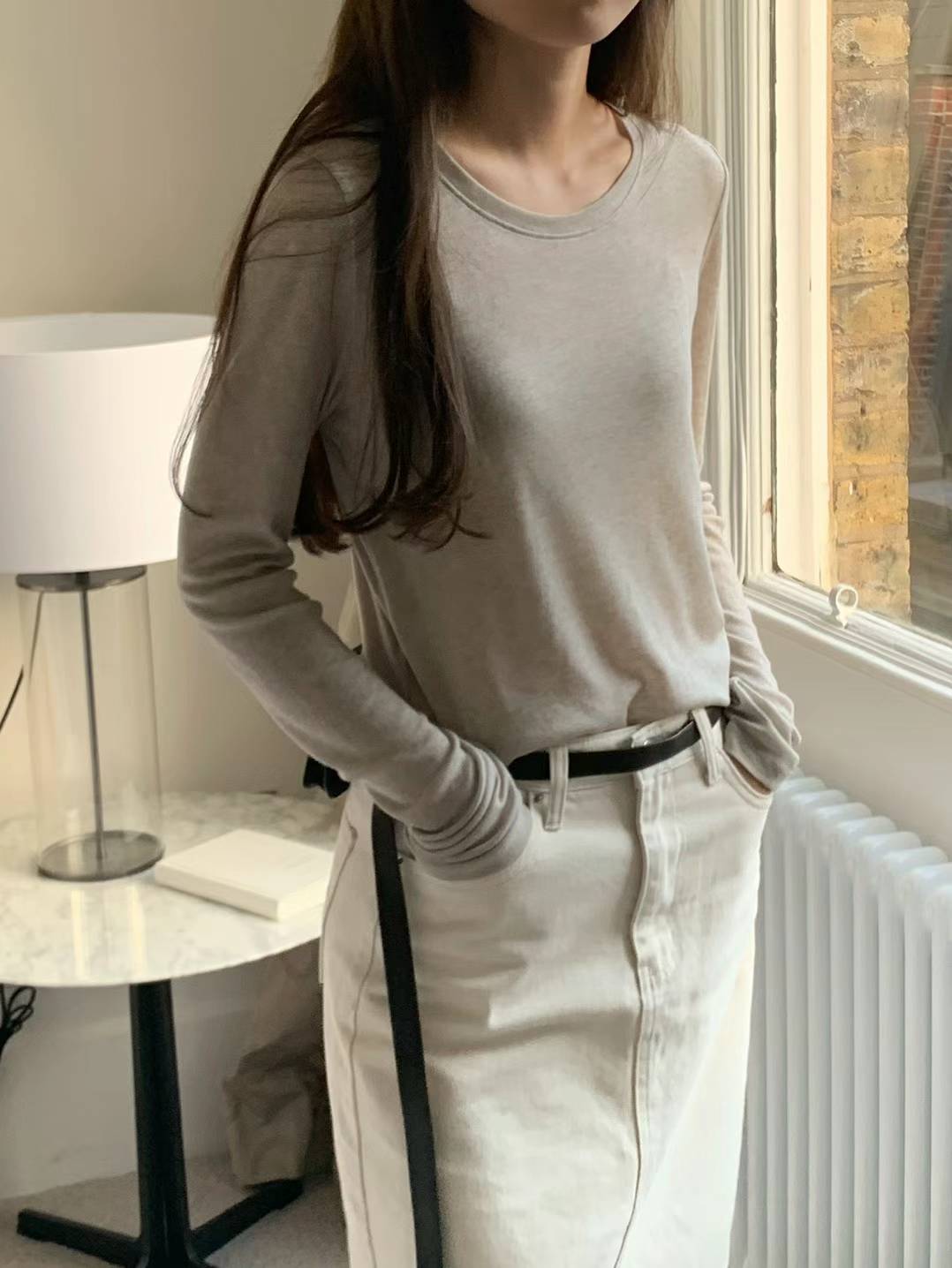 Ounce tencel round T-4col