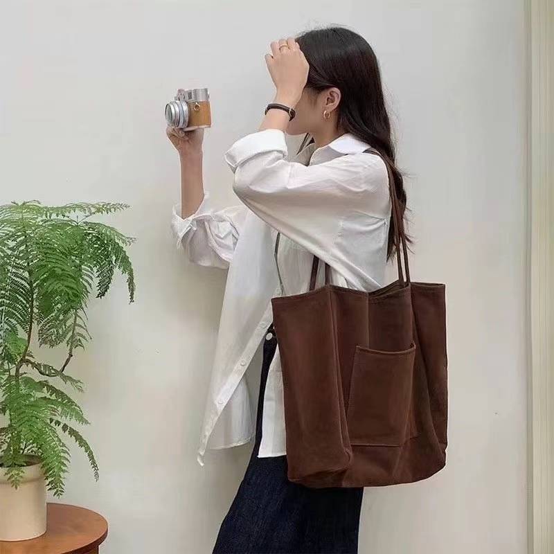 Liner Suede Eco Bag-4col