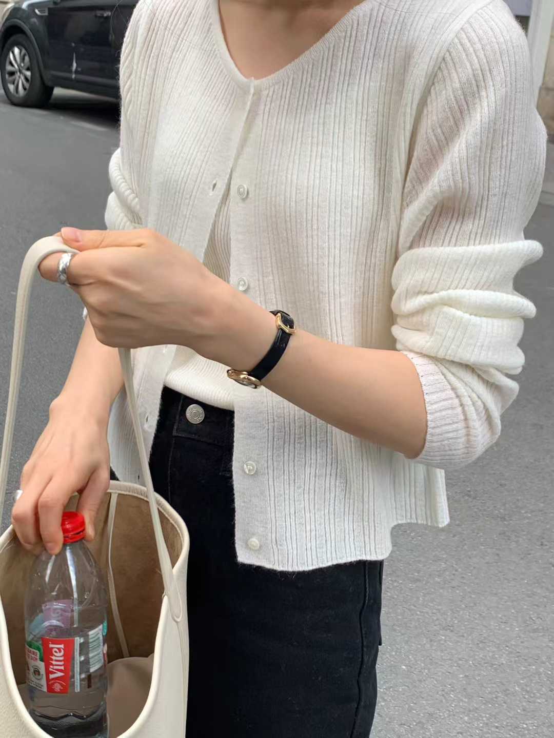 Ounce erin mohair cardigan-3col