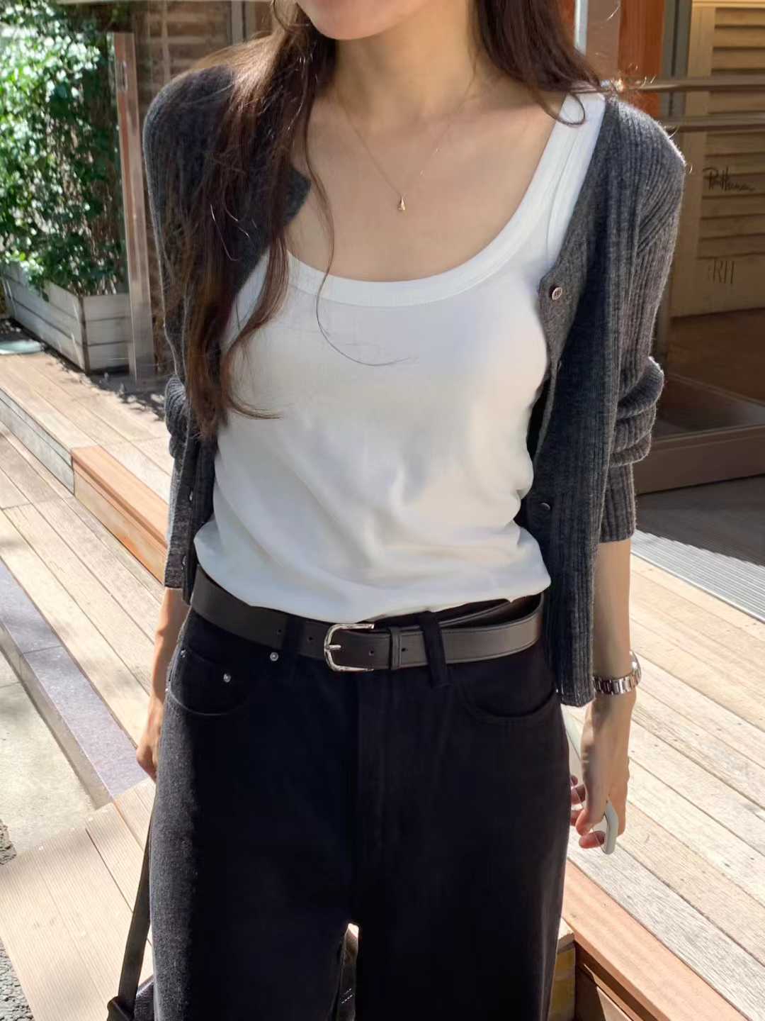 Ounce erin mohair cardigan-3col