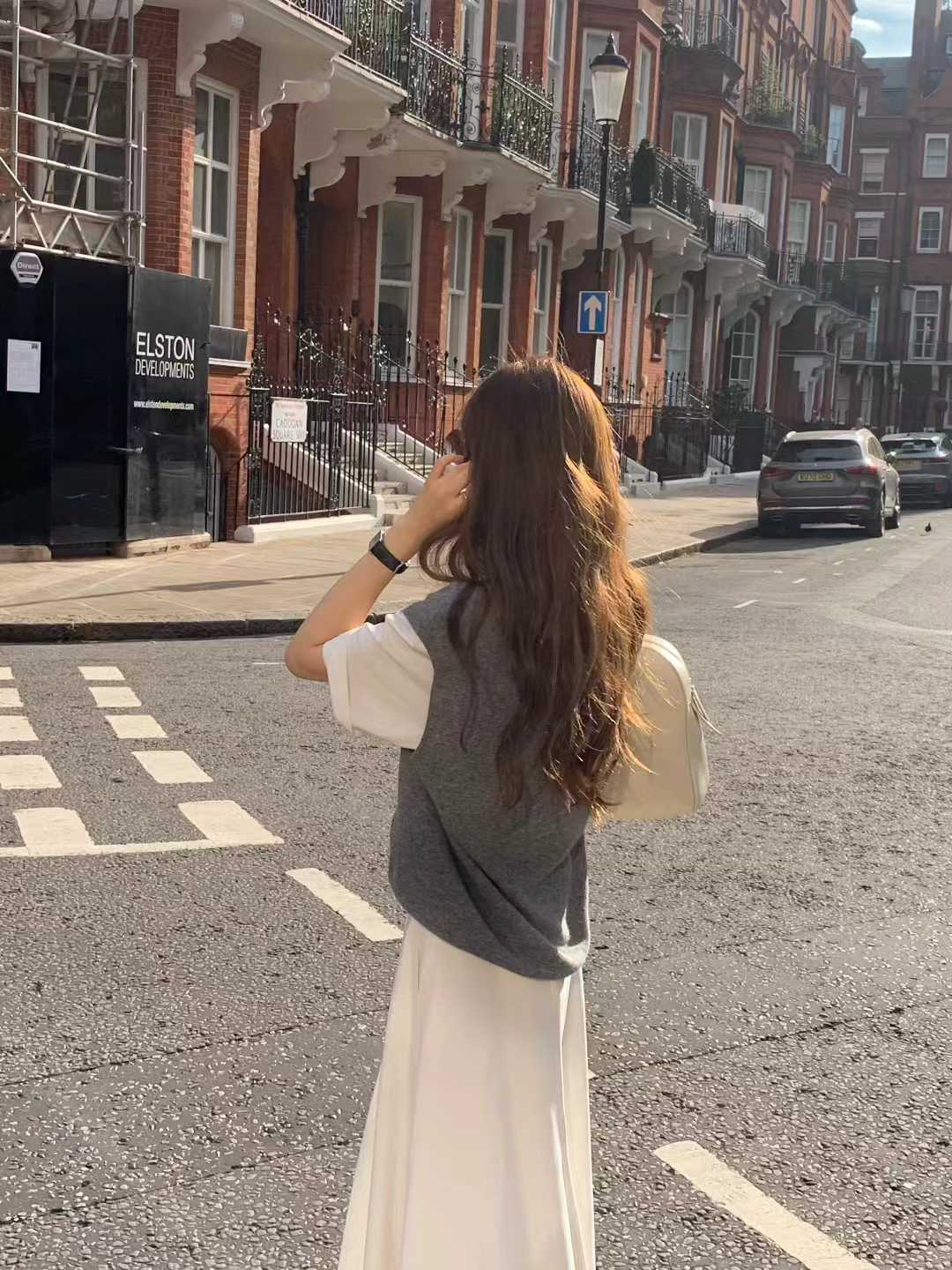 Ounce bow wholega vest-2col