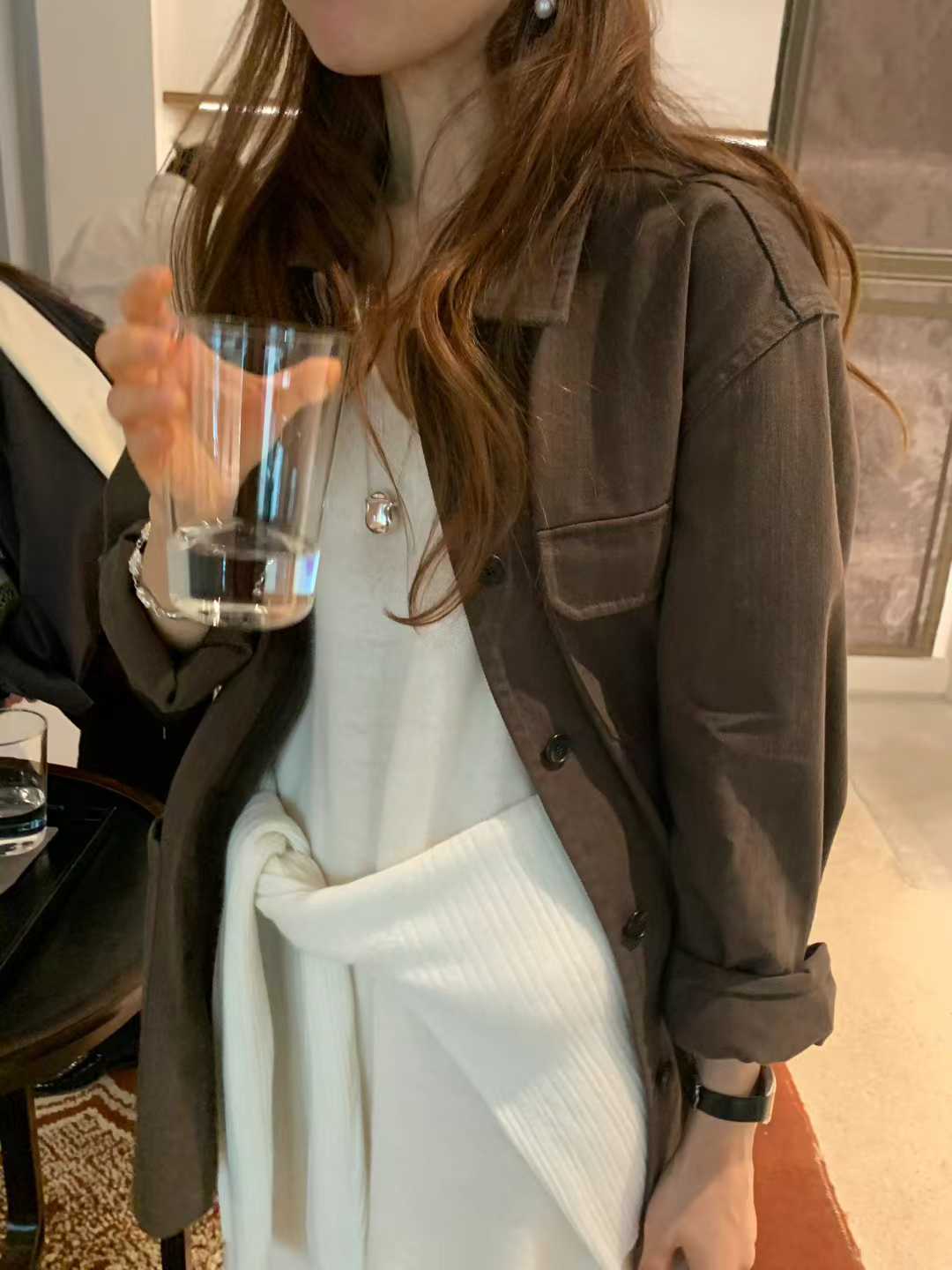 Ounce mote work jacket-2col