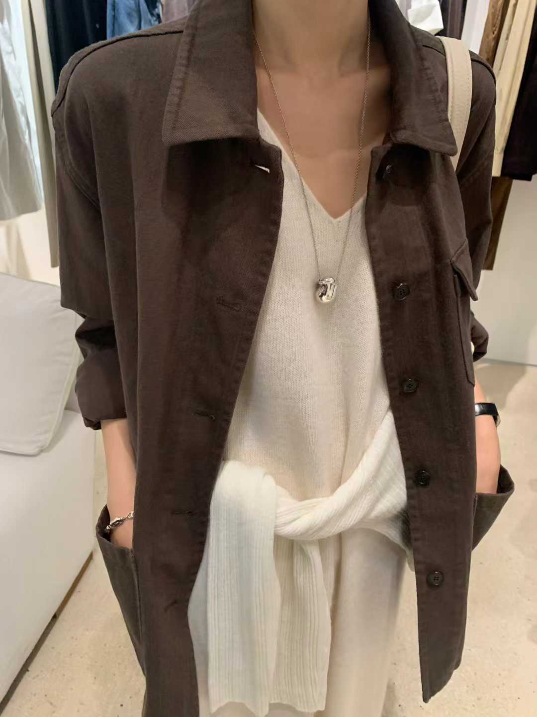 Ounce mote work jacket-2col