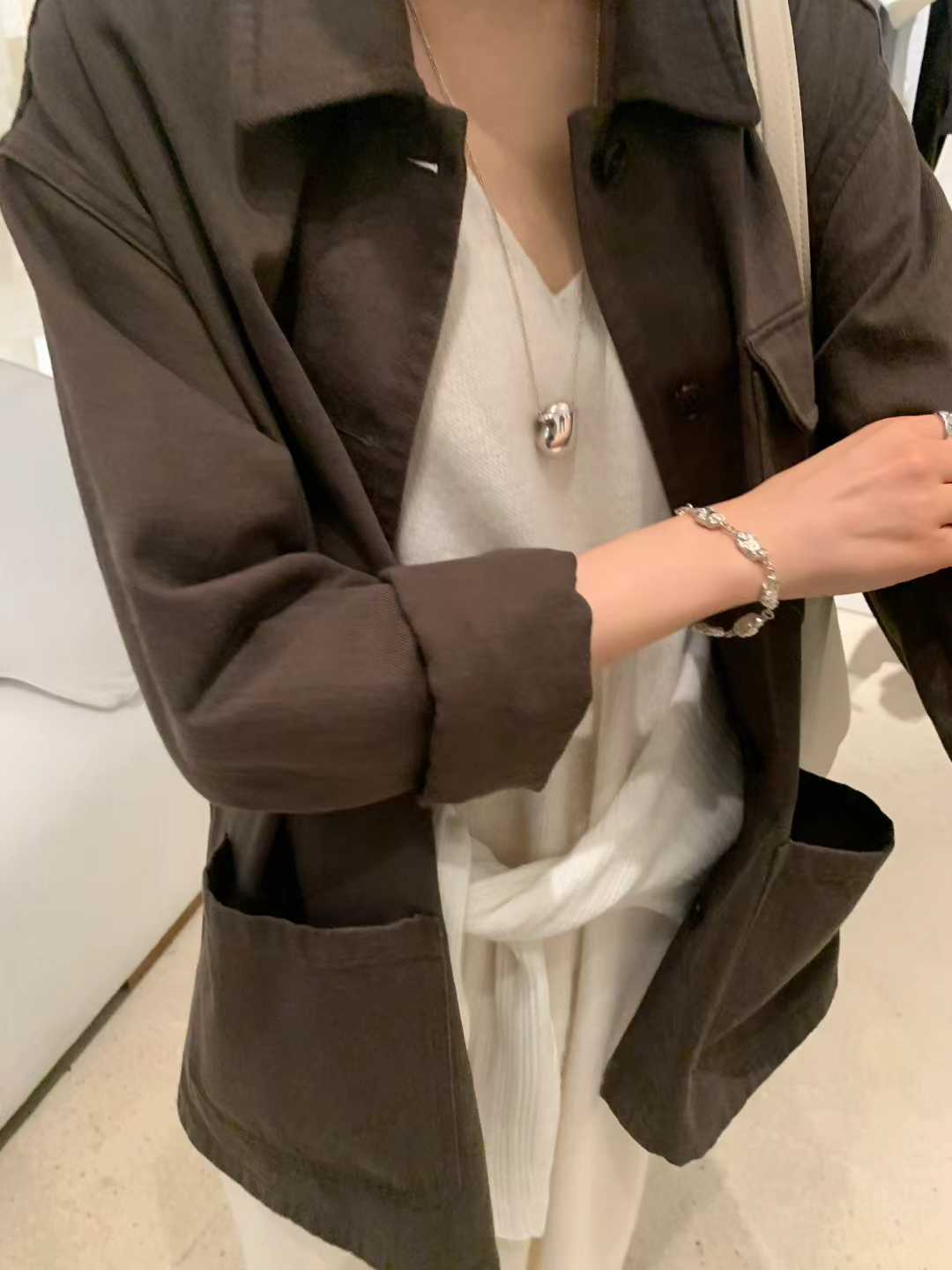 Ounce mote work jacket-2col