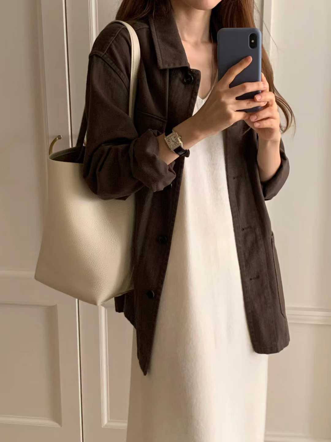 Ounce mote work jacket-2col