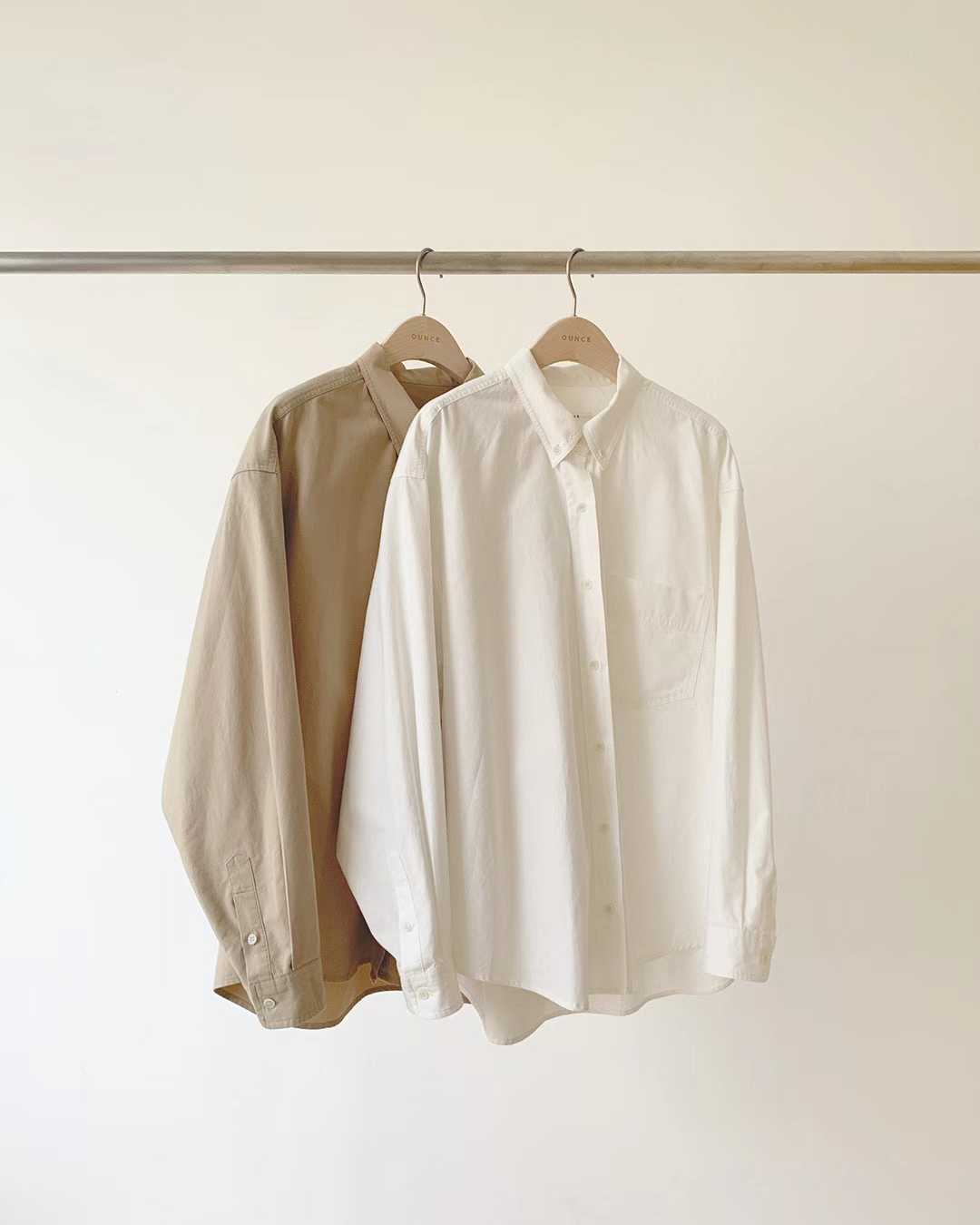 Ounce porter oxford shirt-2col