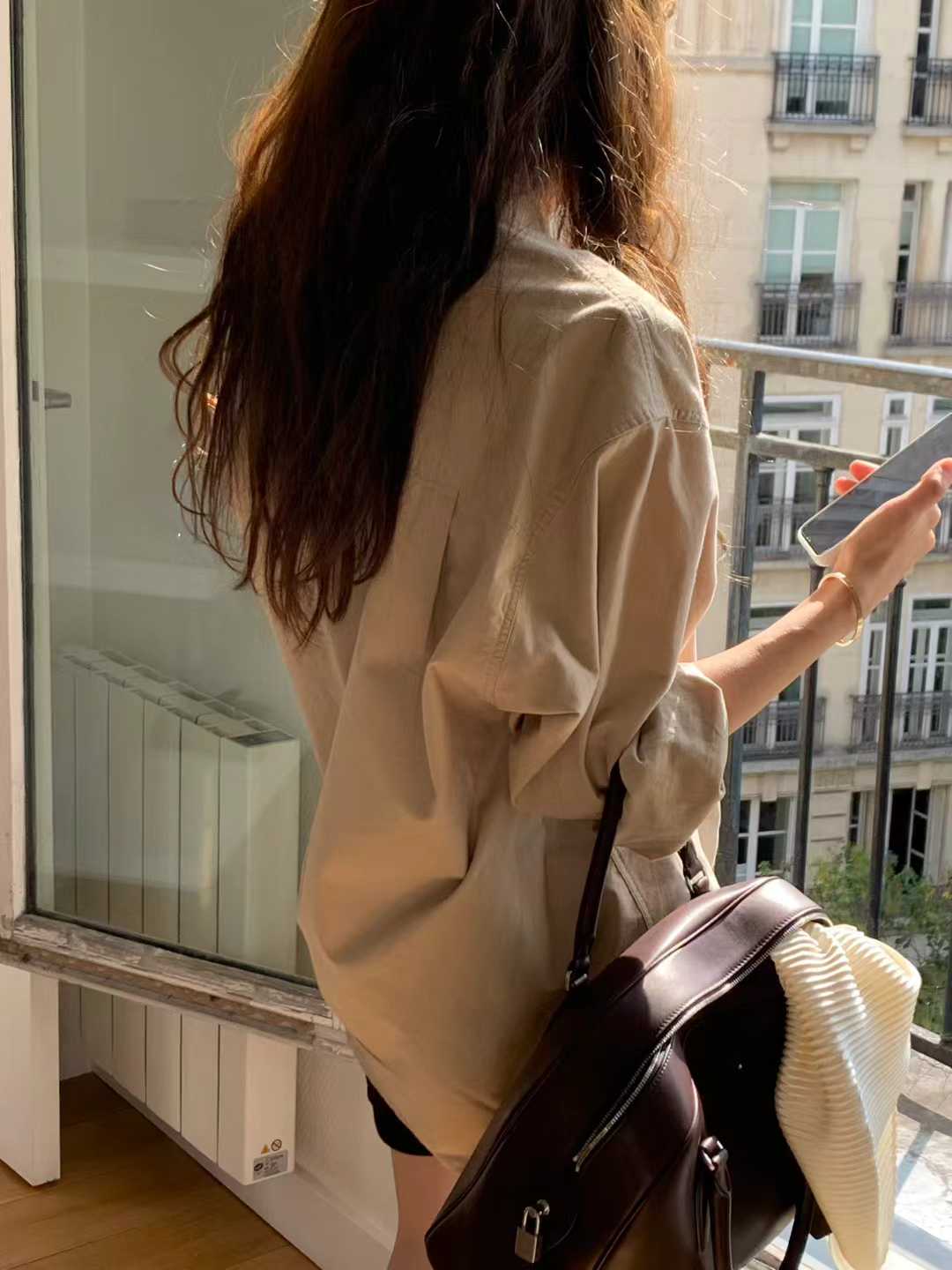 Ounce porter oxford shirt-2col