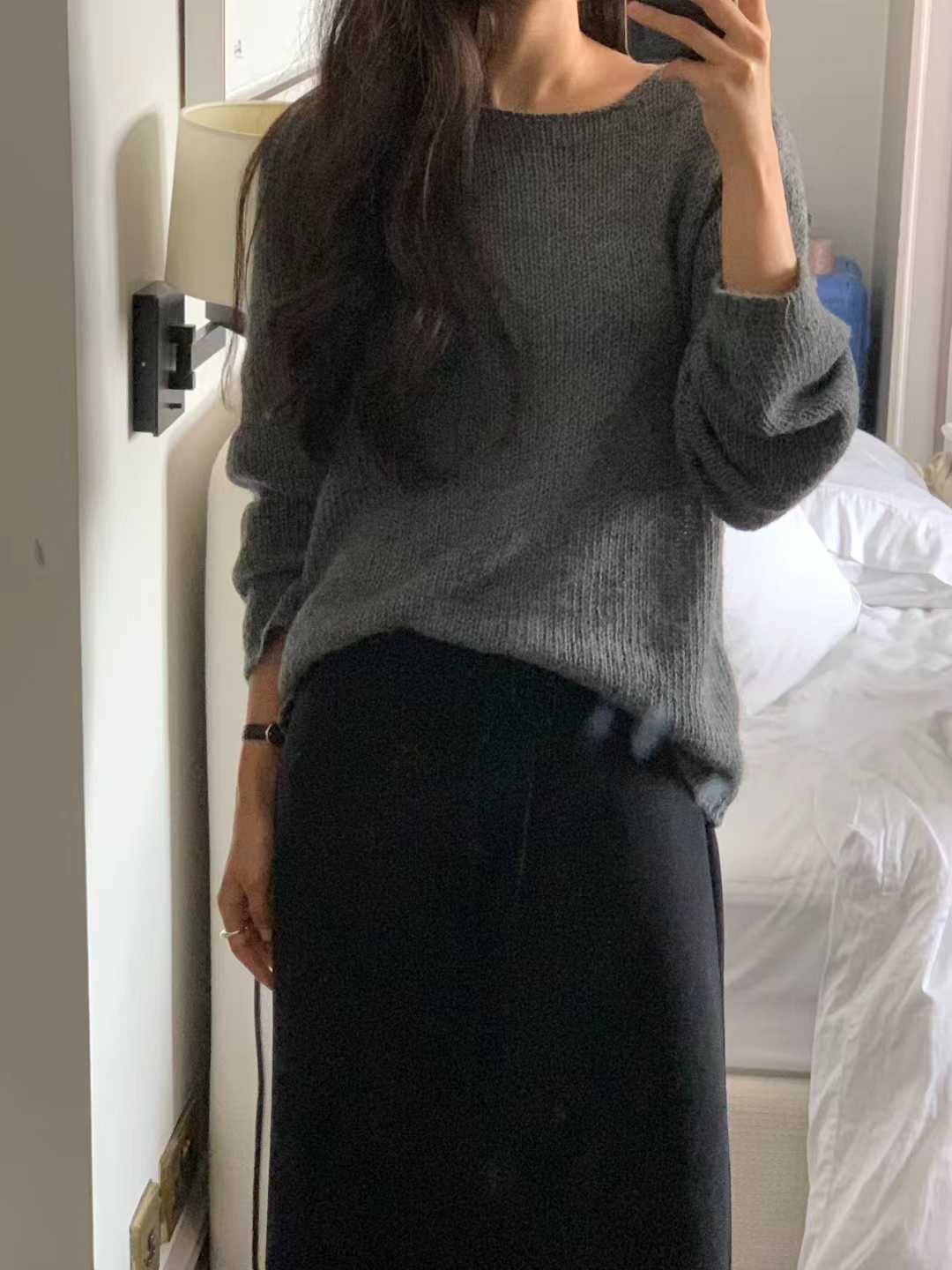 Ounce alpaca multi knit-2col